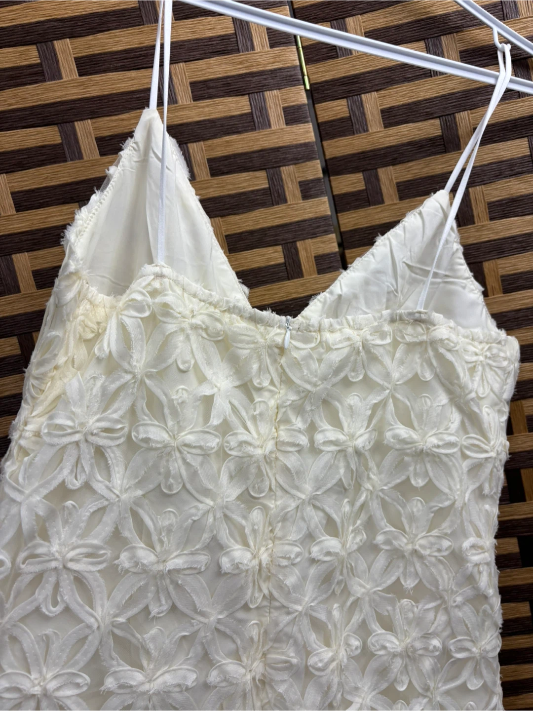 White Floral Mini Dress - photo 3