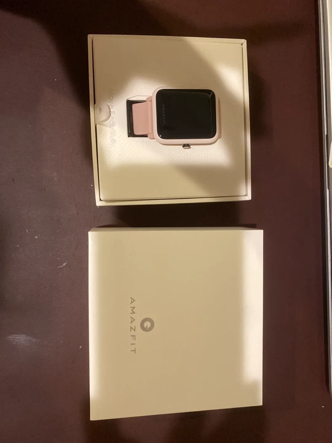 Amazfit Bip U Smartwatch - Peach image indicator(2)