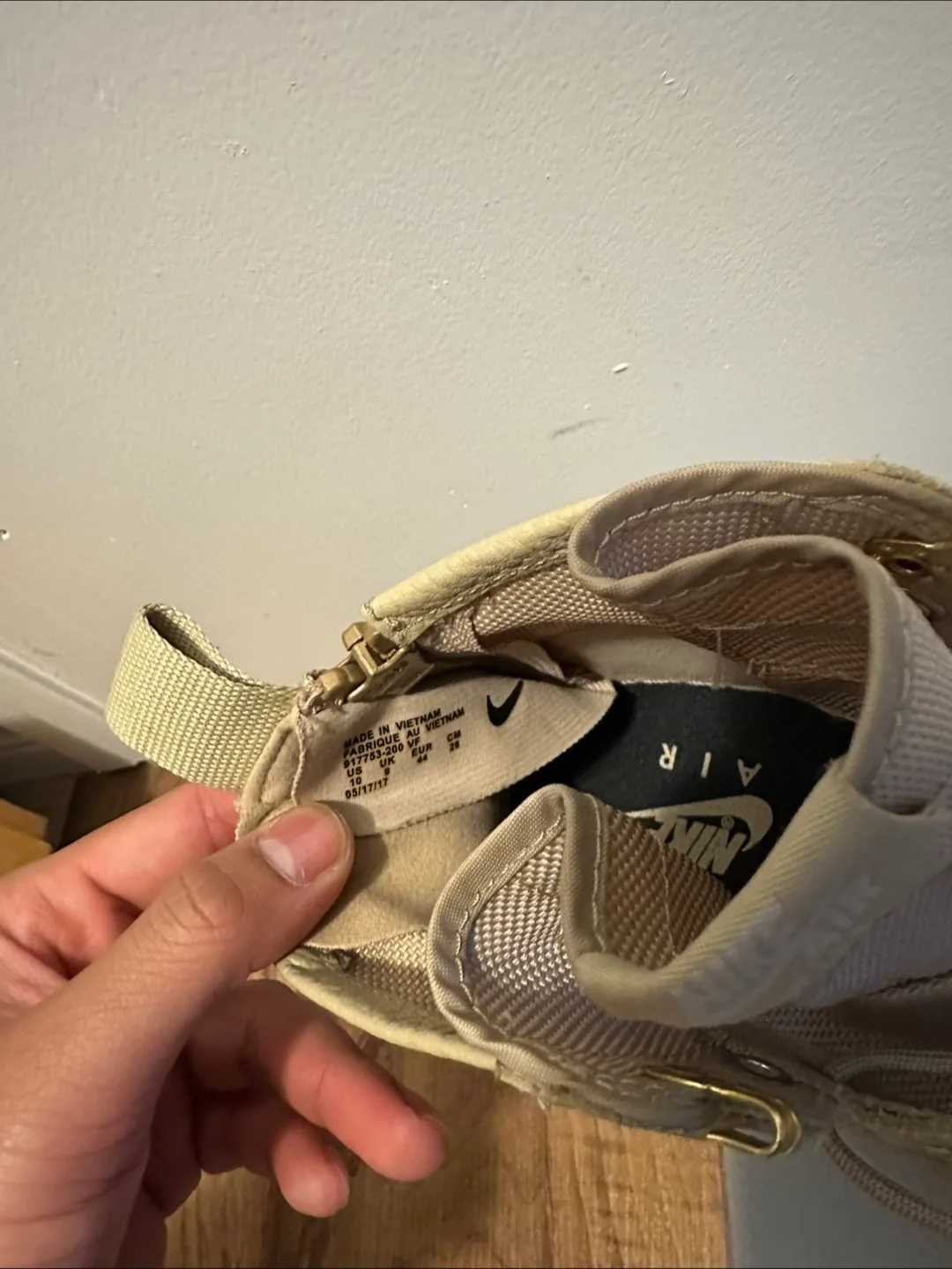 Nike SF Air Force 1 Mid “Mushroom” image indicator(5)