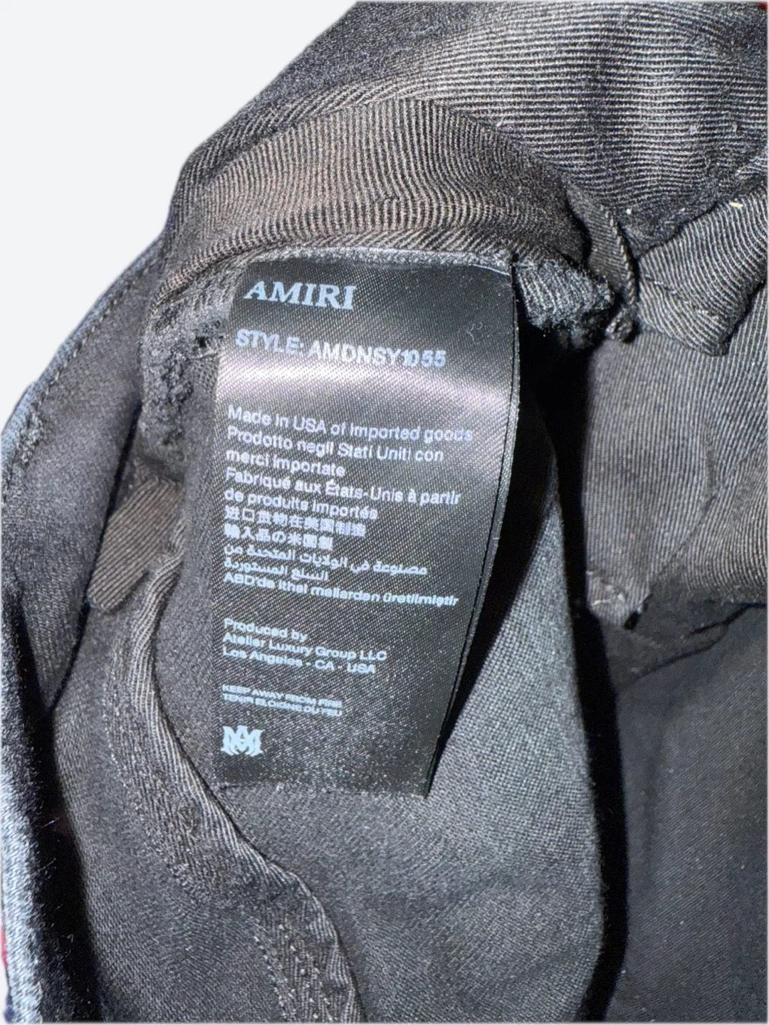 AMIRI Black Distressed MX1 Jeans - Size Unknown image indicator(4)