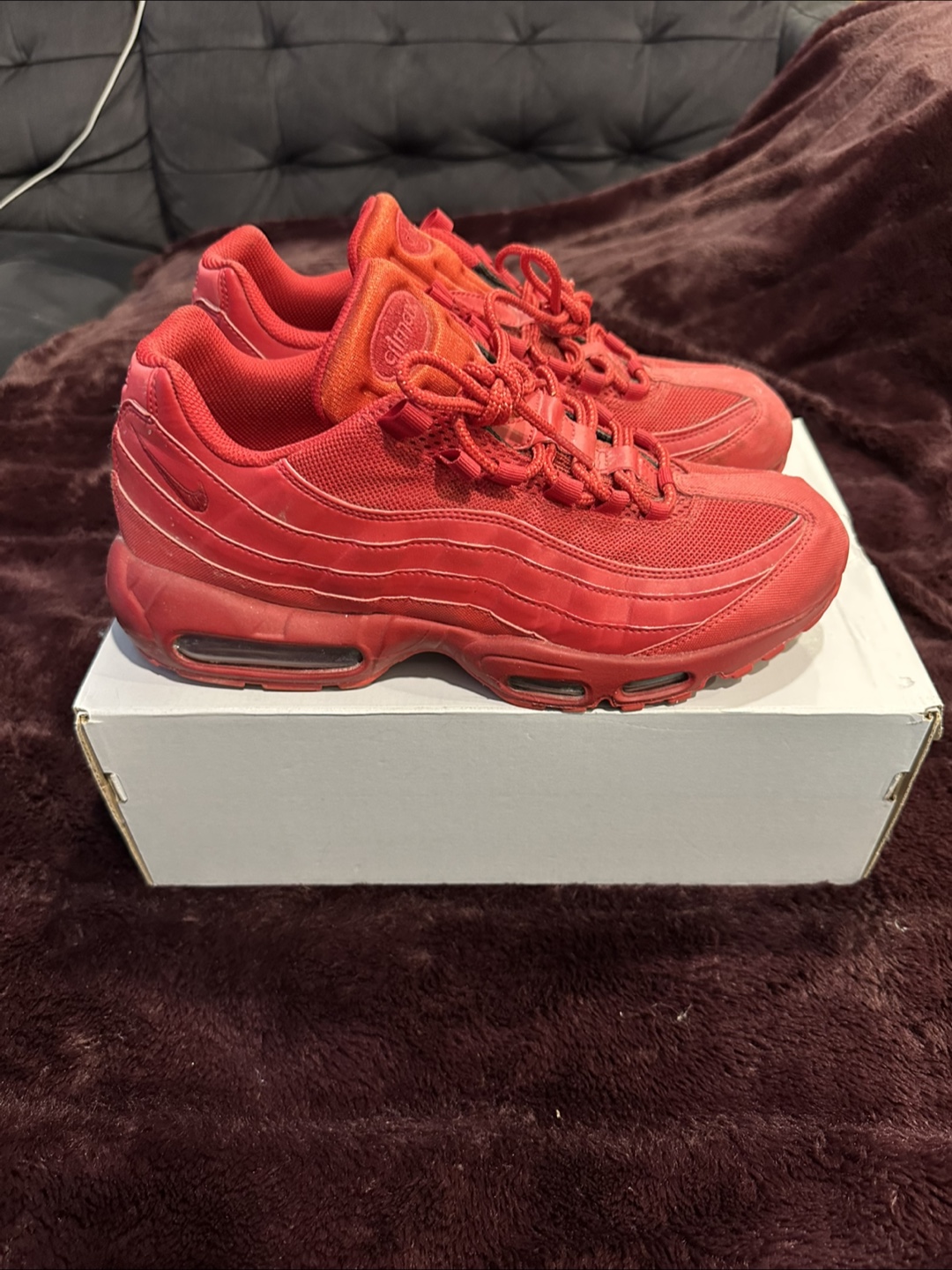 Nike Air Max 95 Red October Size 10.5 - photo 2