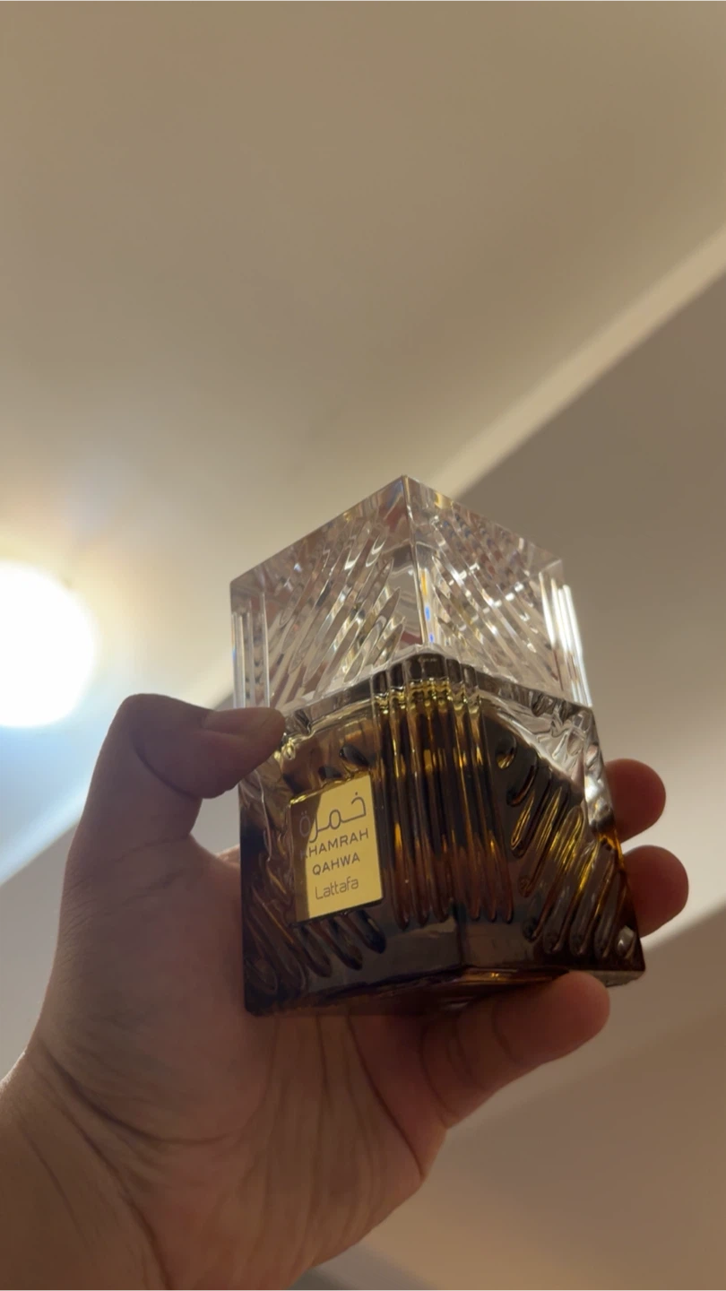 Lattafa Khamrah Qahwa Perfume 85% Full