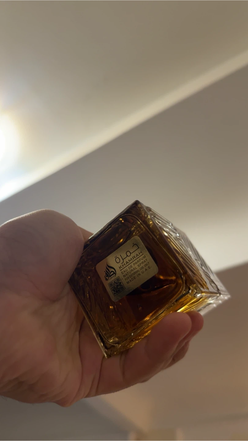 Lattafa Khamrah Qahwa Perfume 85% Full - photo 2