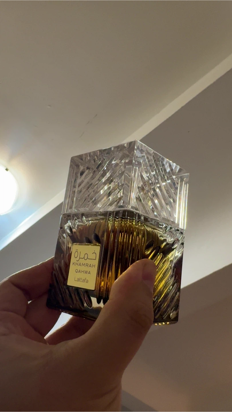 Lattafa Khamrah Qahwa Perfume 85% Full - photo 3