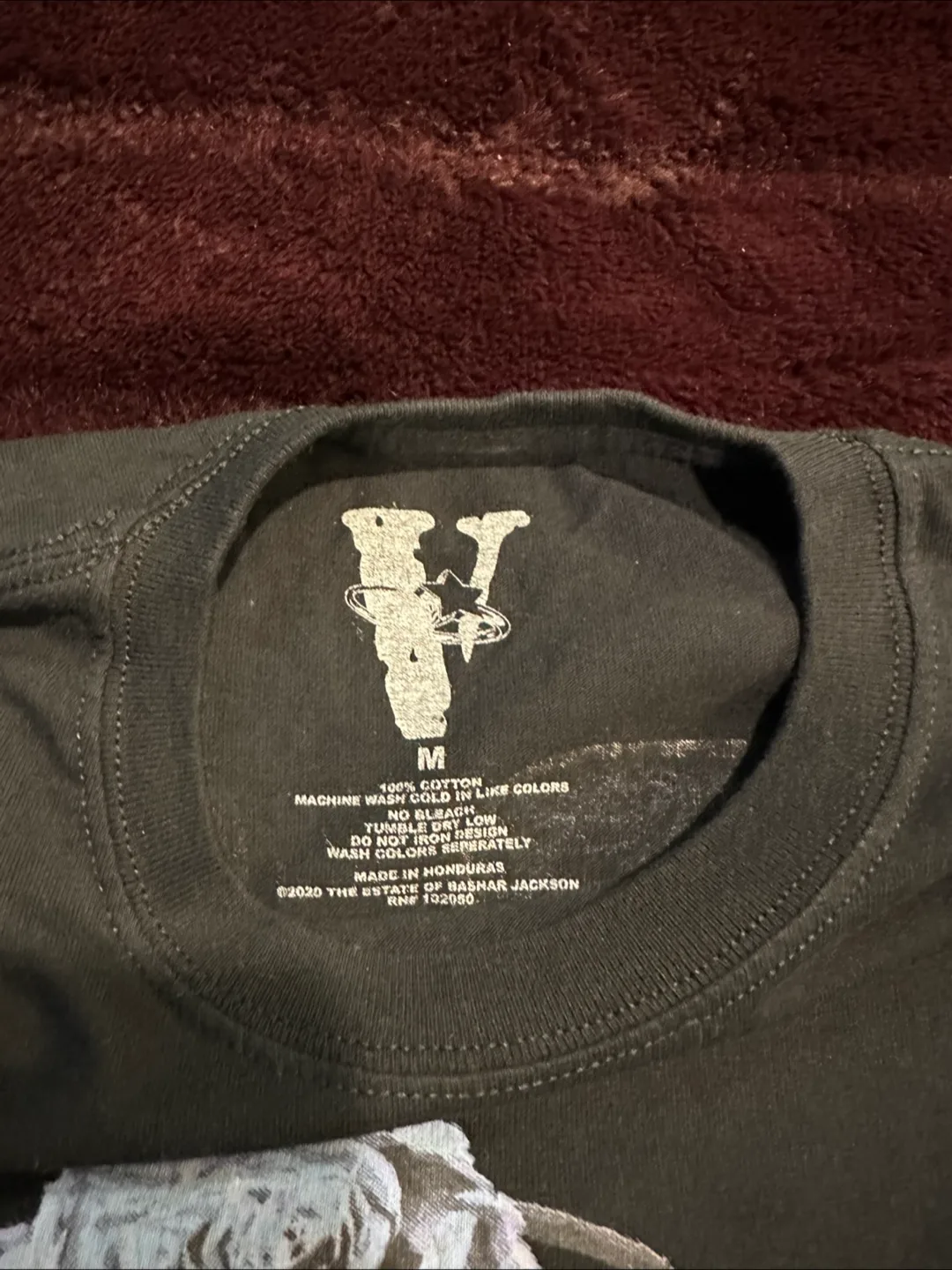 Pop Smoke x Vlone The Woo T-Shirt image indicator(2)