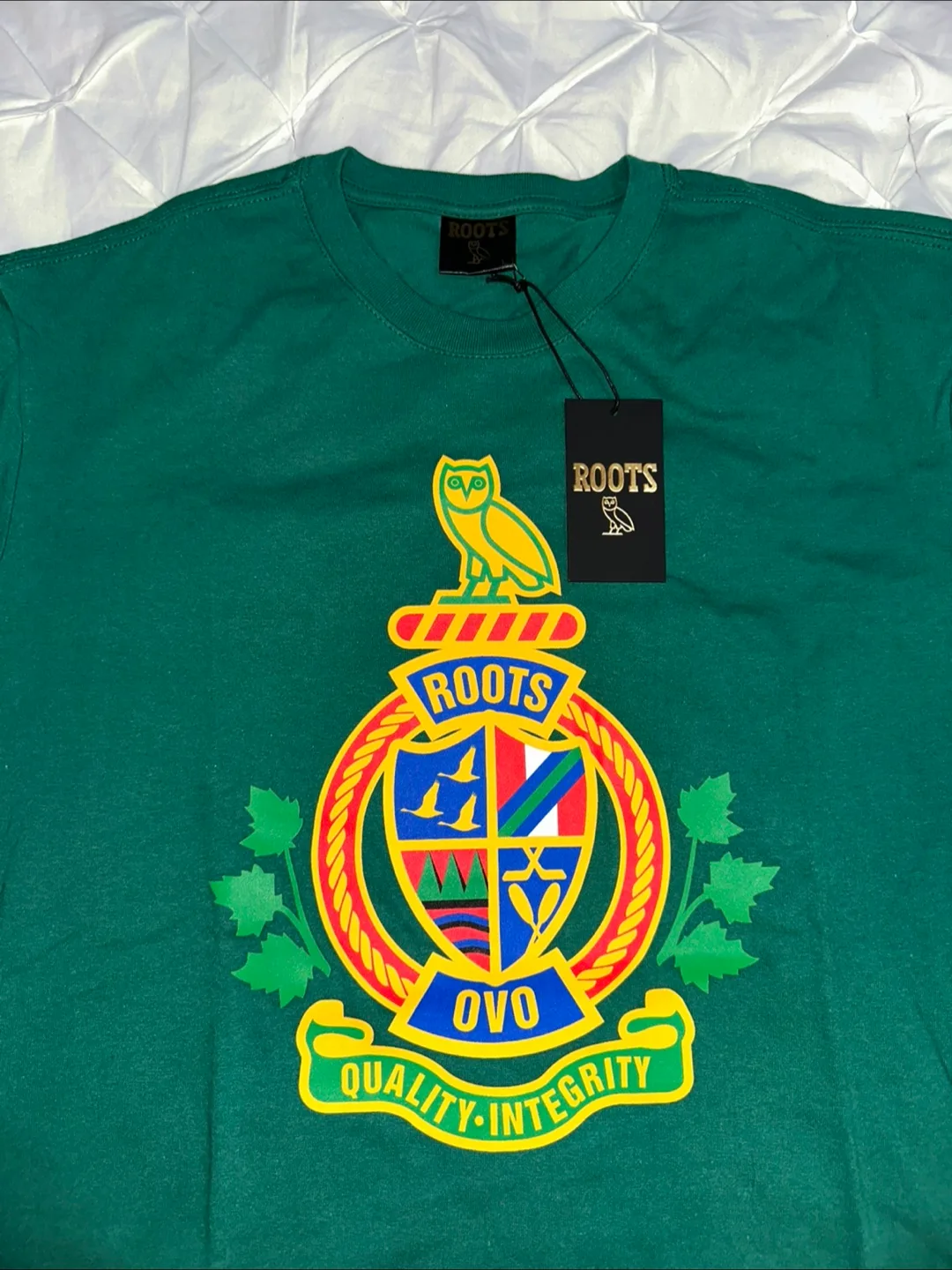 OVO Roots Crest T-Shirt (Brand New) image indicator(2)