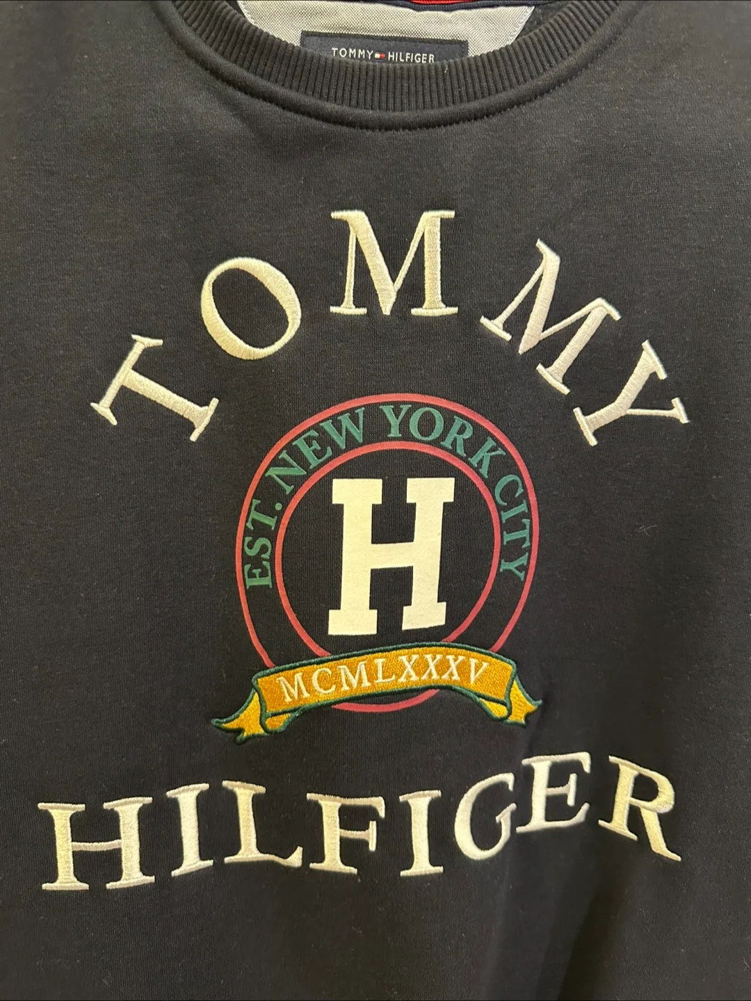 Mens Tommy Hilfiger Crew Neck image indicator(3)