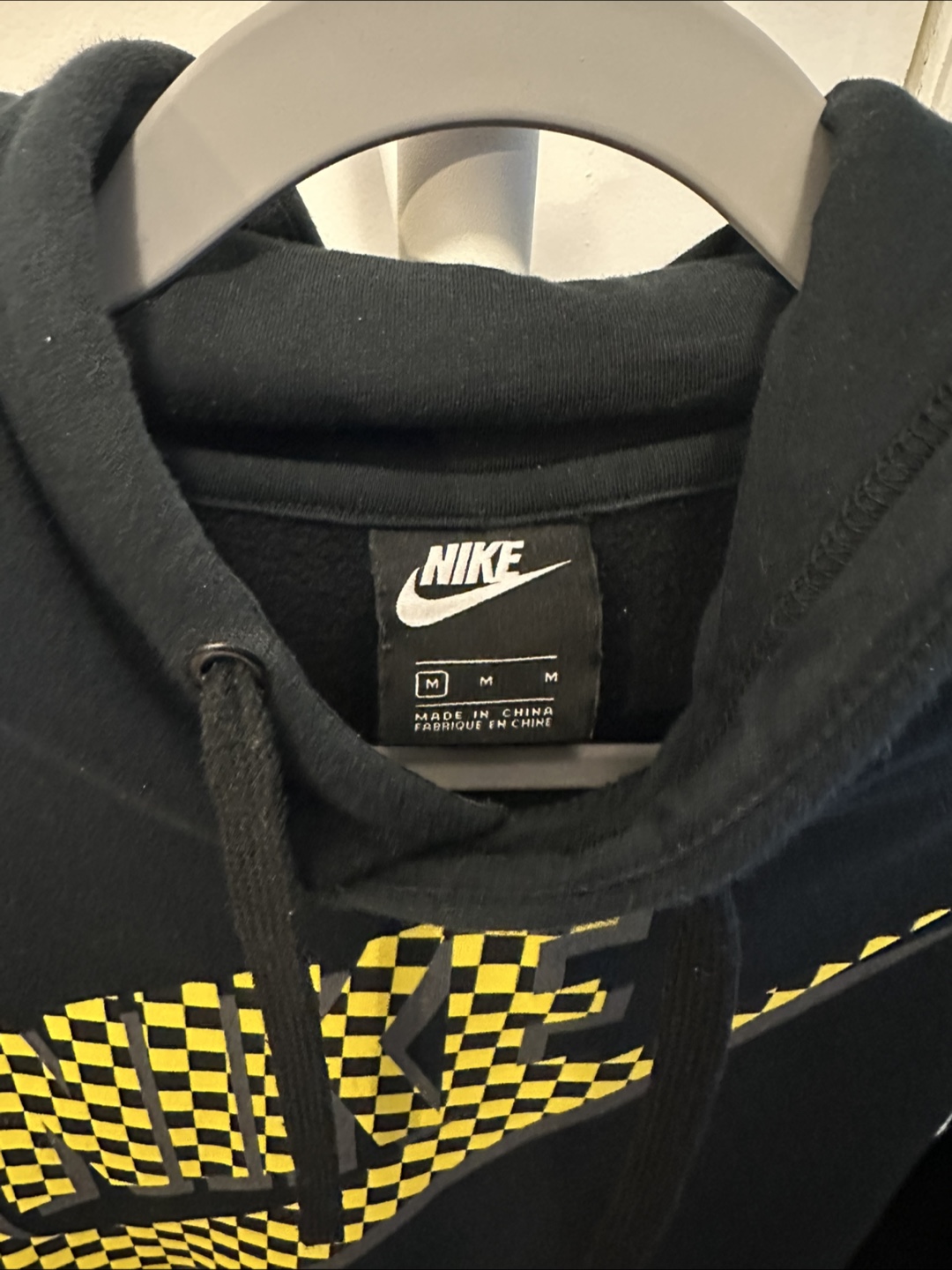 Men’s Black & Yellow Nike Hoodie - photo 2