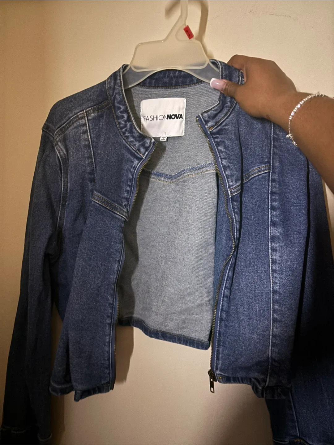 Fashion Nova Denim Jacket image indicator(2)