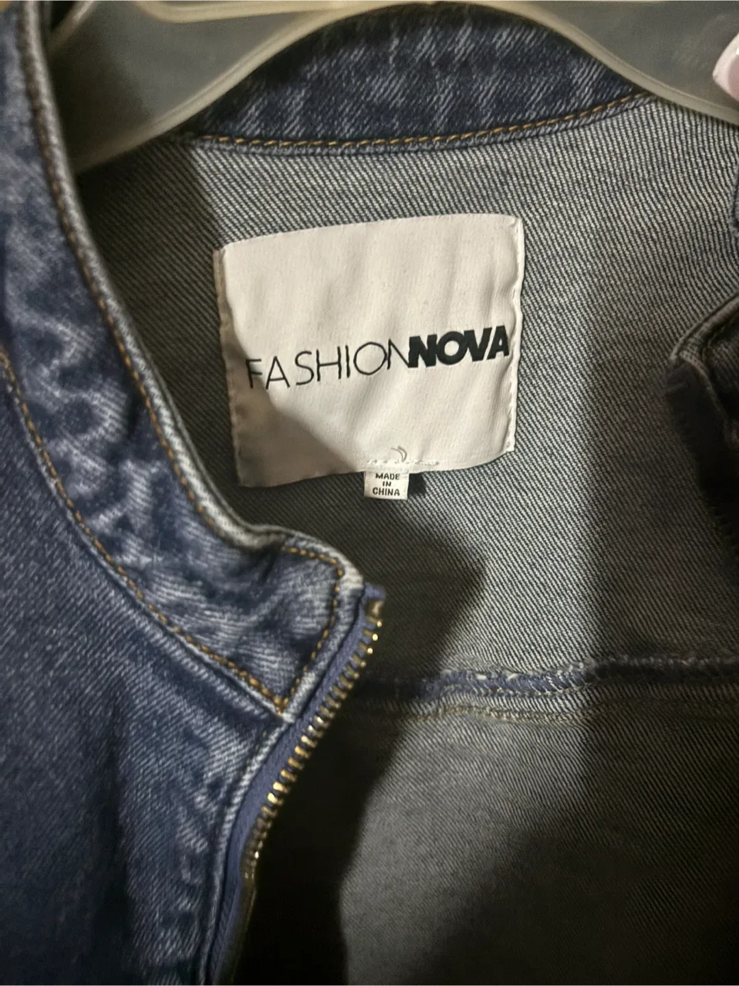 Fashion Nova Denim Jacket image indicator(3)