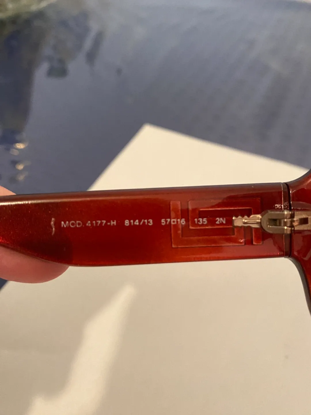 Versace MOD.4177-H 814/13 Burgundy  Sunglasses image indicator(3)