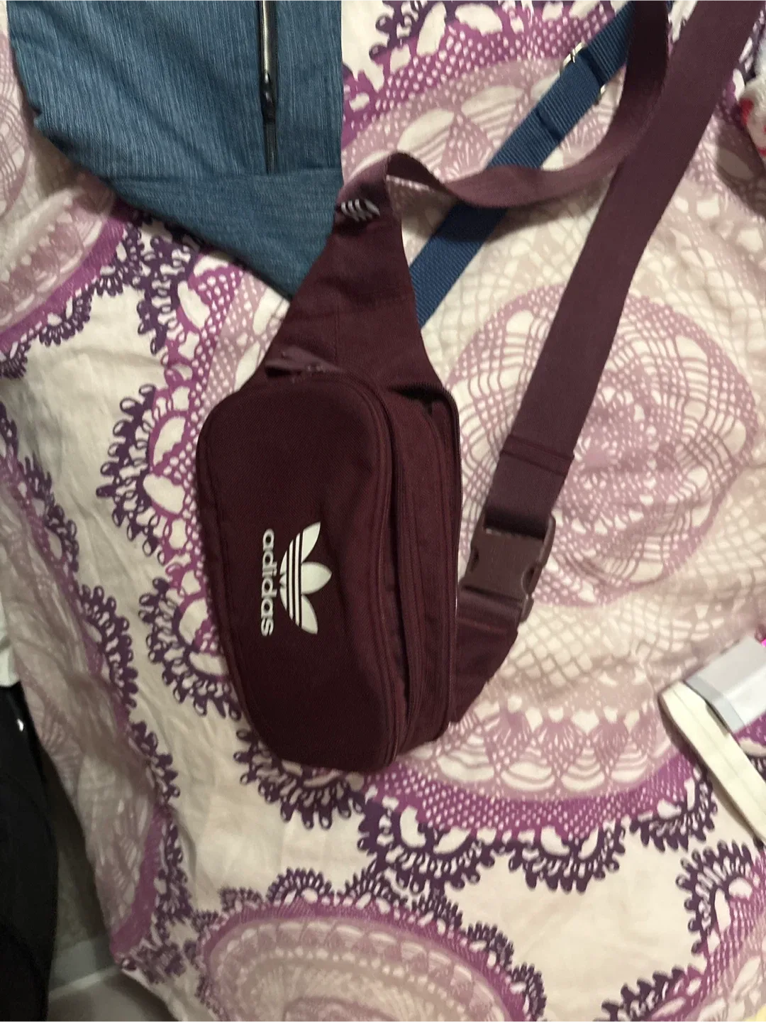 Denim Tote Bag & Adidas Sling Bag image indicator(3)