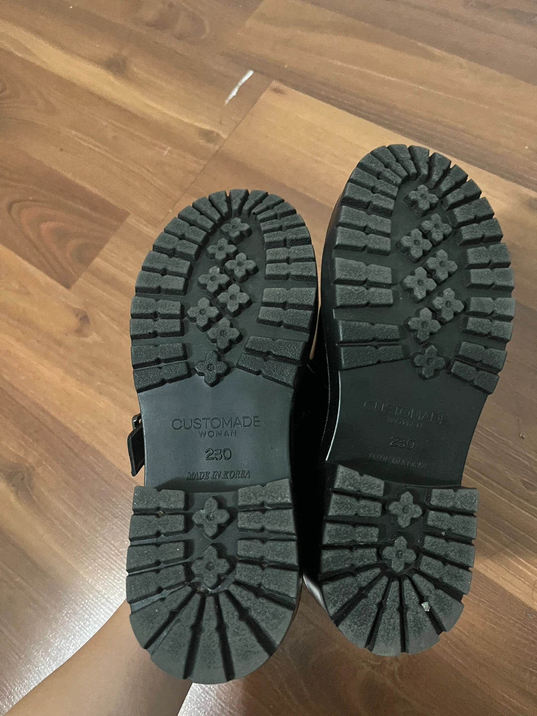 Woman Black Mary Jane Shoes Size 230 - photo 4
