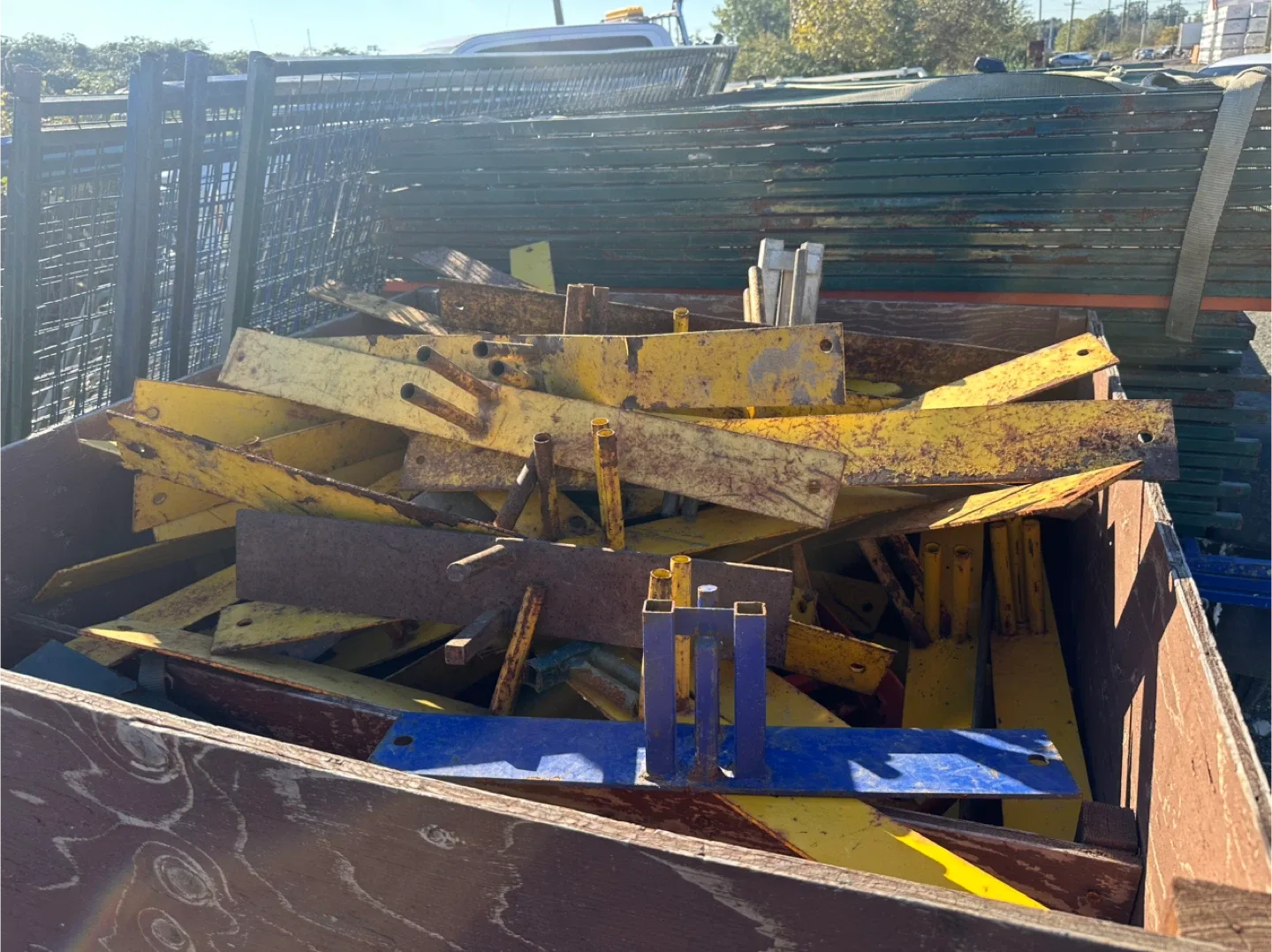 Used construction panels. image indicator(2)