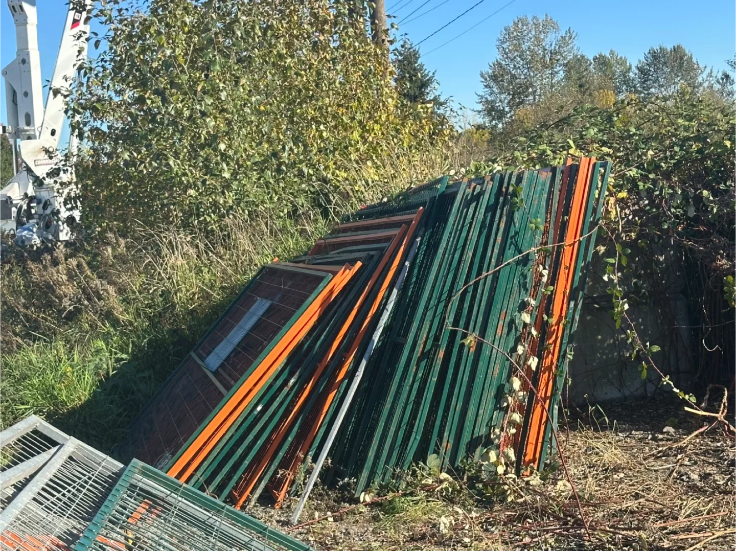 Used construction panels. image indicator(3)