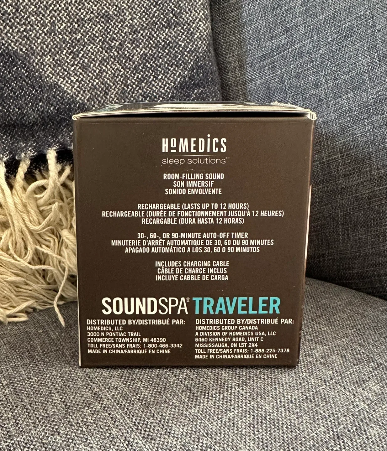 Homedics SoundSpa Traveler Sound Machine - New image indicator(4)