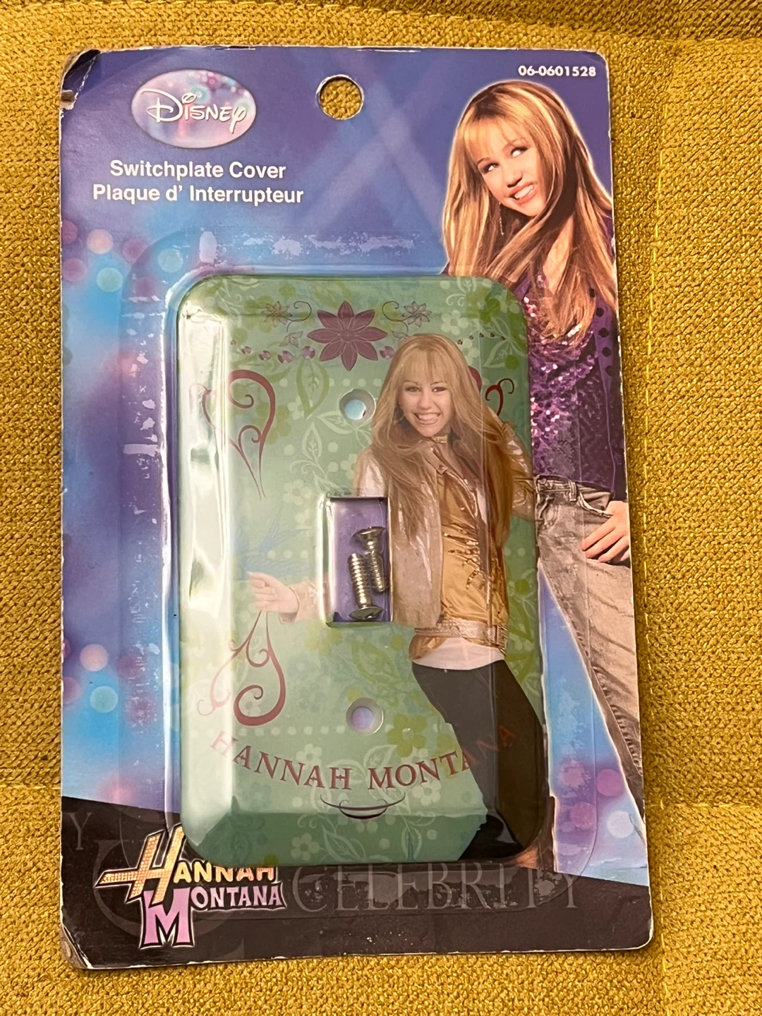 Light Switch Cover  Hannah Montana
