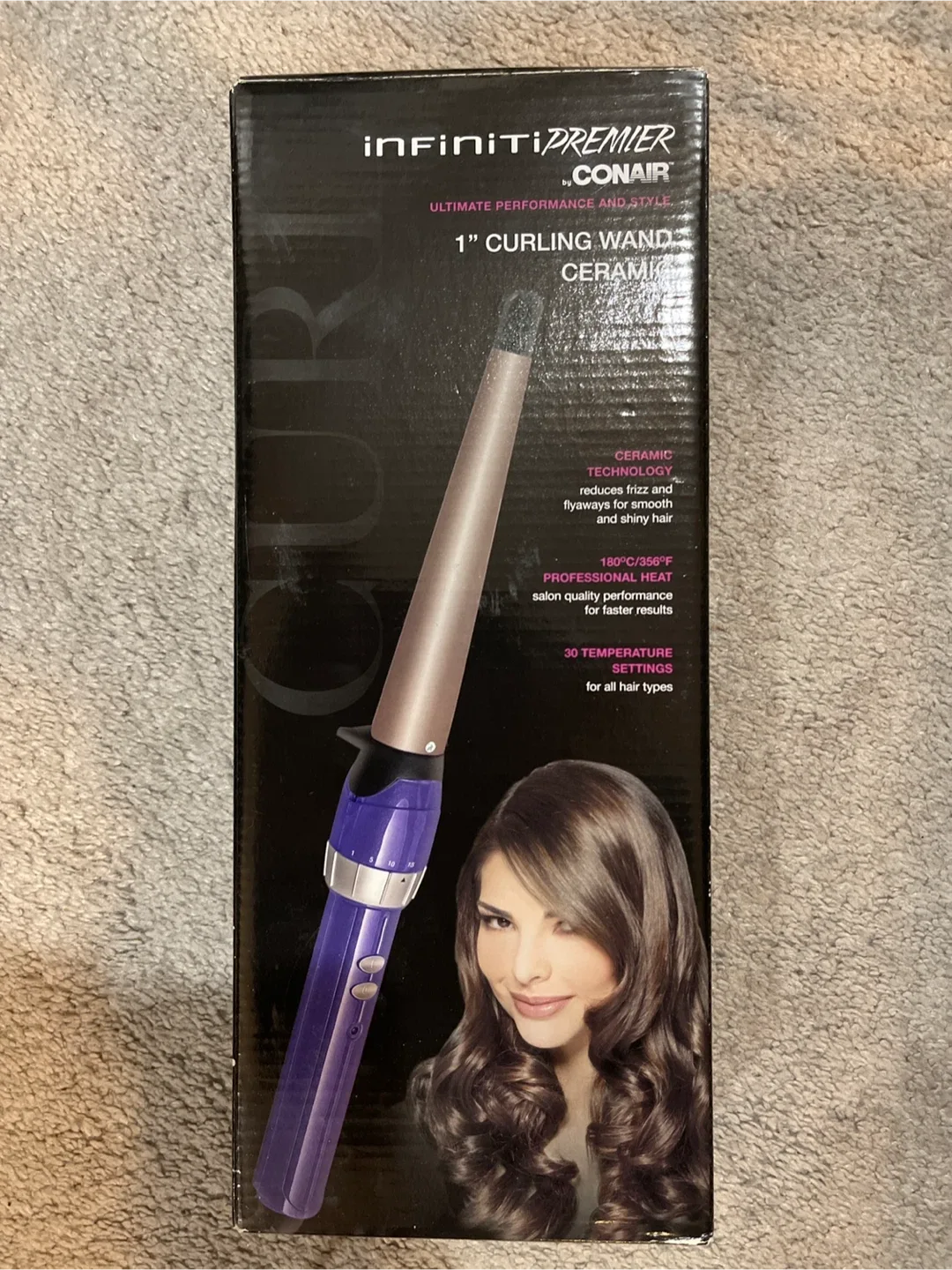 Conair Infiniti Premier 1" Curling Wand - Ceramic thumbnail