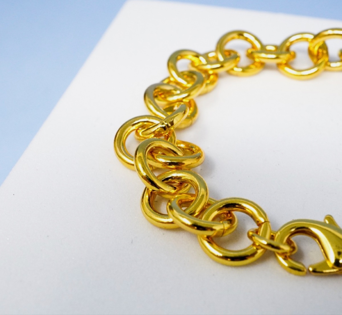 Tiffany & Co. Return to Tiffany Heart Tag Charm Bracelet Gold - photo 5