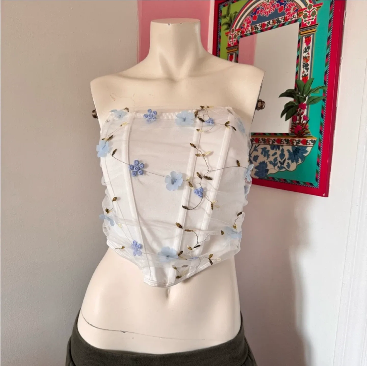 Strapless Flower Top thumbnail