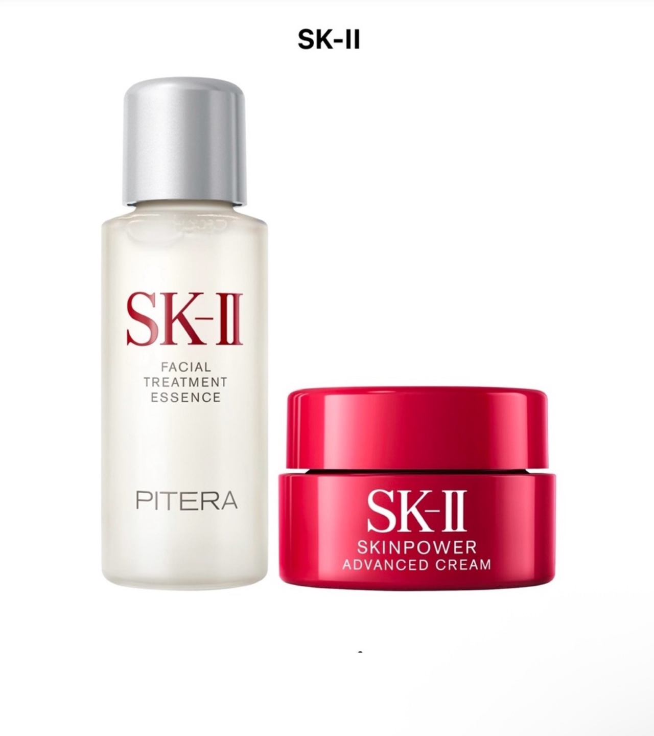 SK-II Facial Treatment Essence & Skinpower Cream
