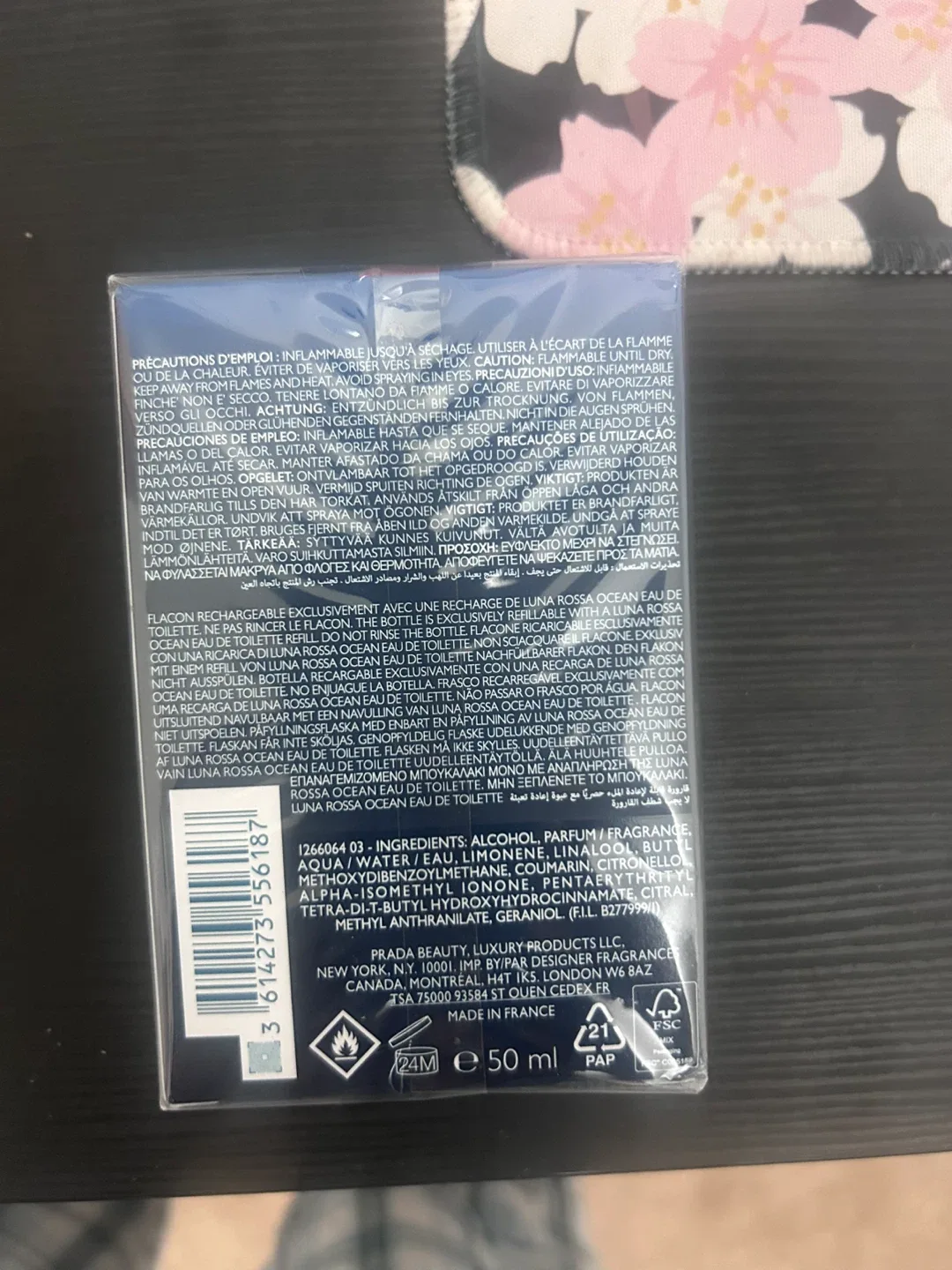 Prada Luna Rossa Ocean Eau de Toilette 50ml - New image indicator(2)
