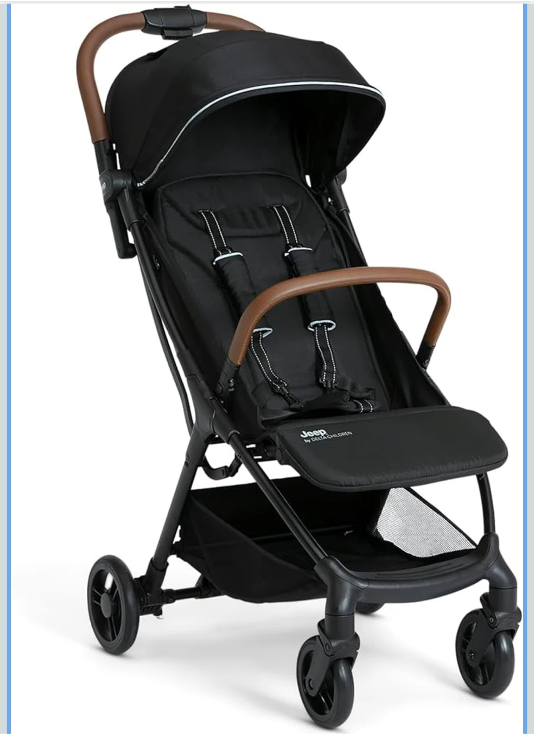 Jeep Compact Size Black Stroller