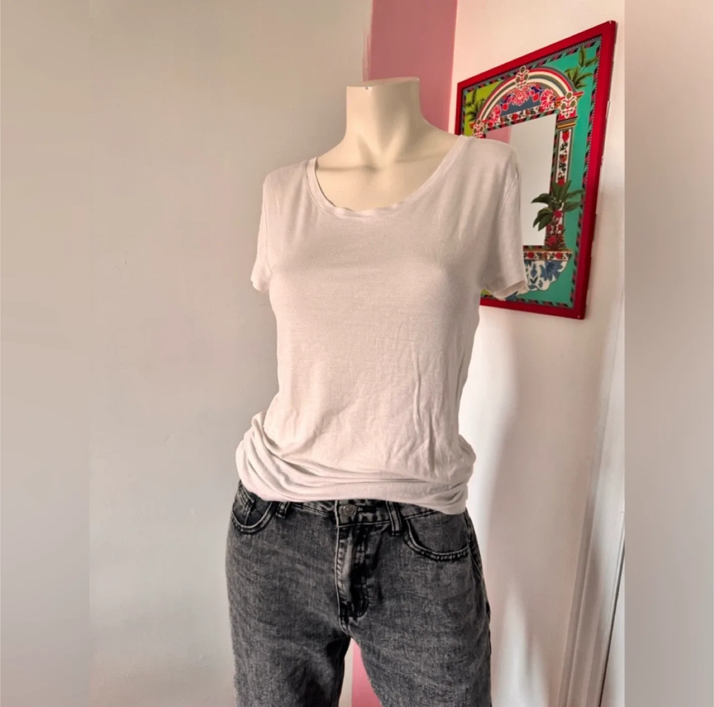 Long White T-Shirt thumbnail