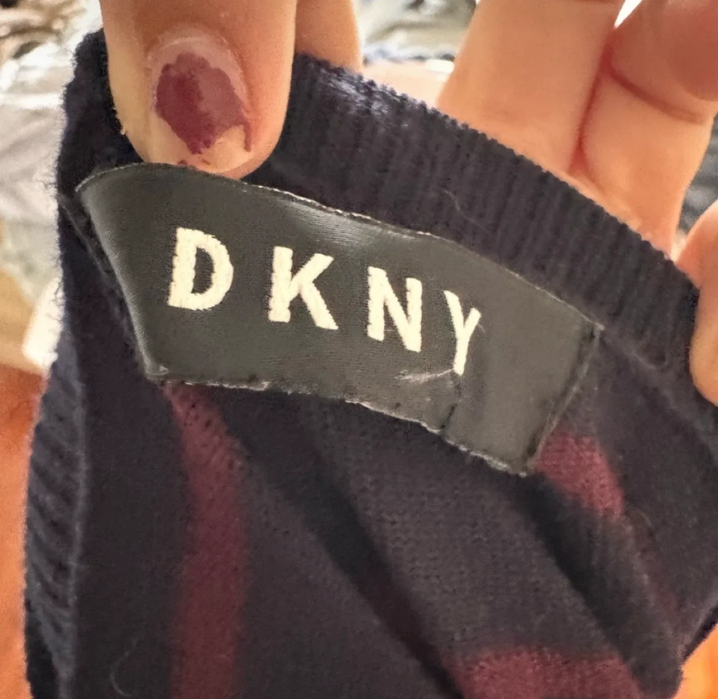 DKNY Striped Long Sleeve Top image indicator(6)