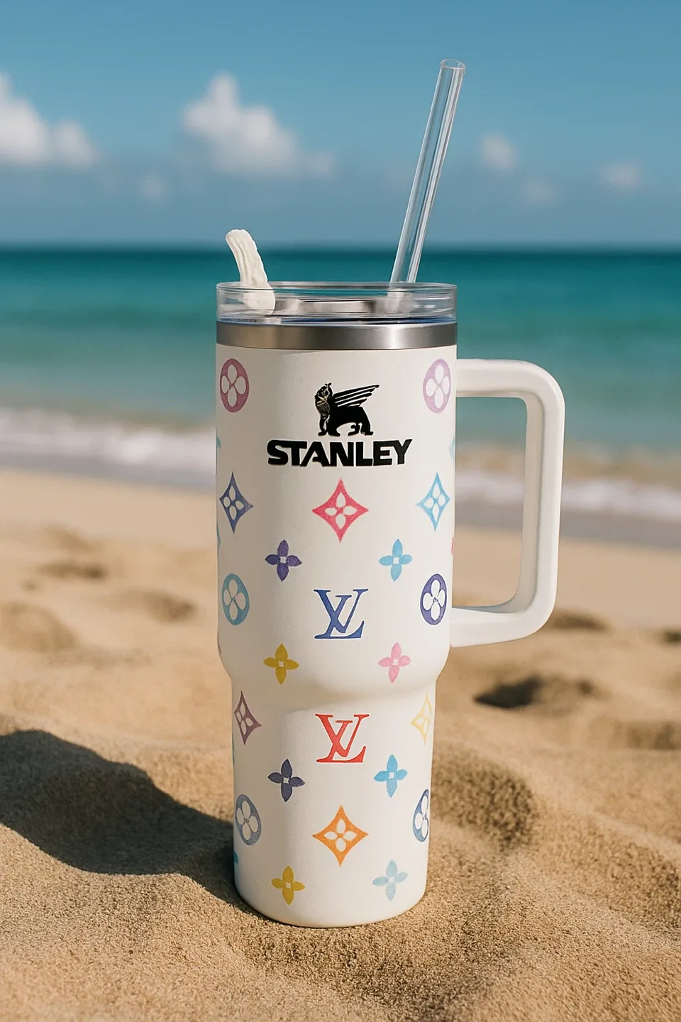 Stanley x Louis Vuitton Inspired Tumbler image indicator(2)