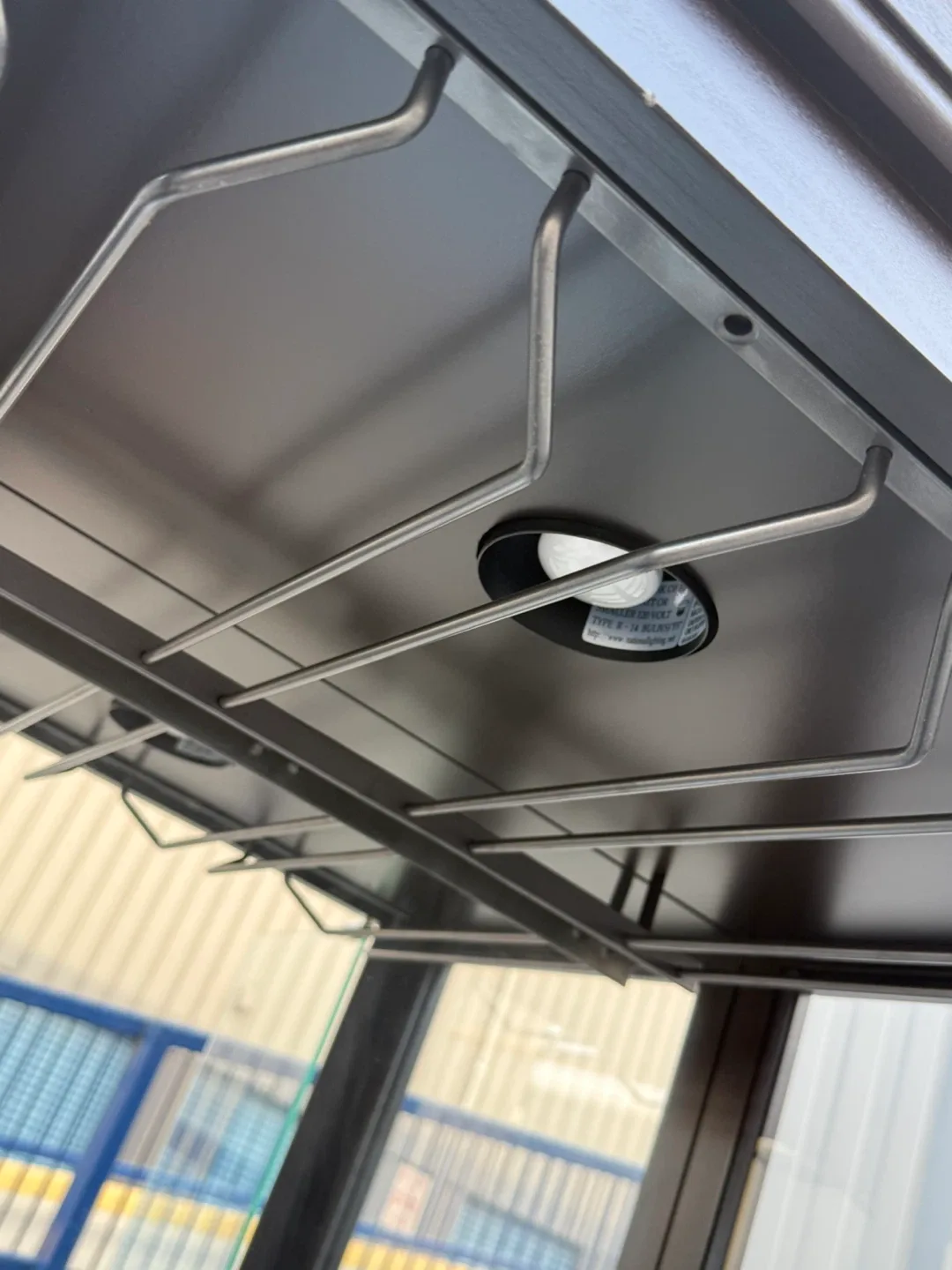 Howard Miller® Samson III Gloss Black Wine and Bar Cabinet image indicator(9)