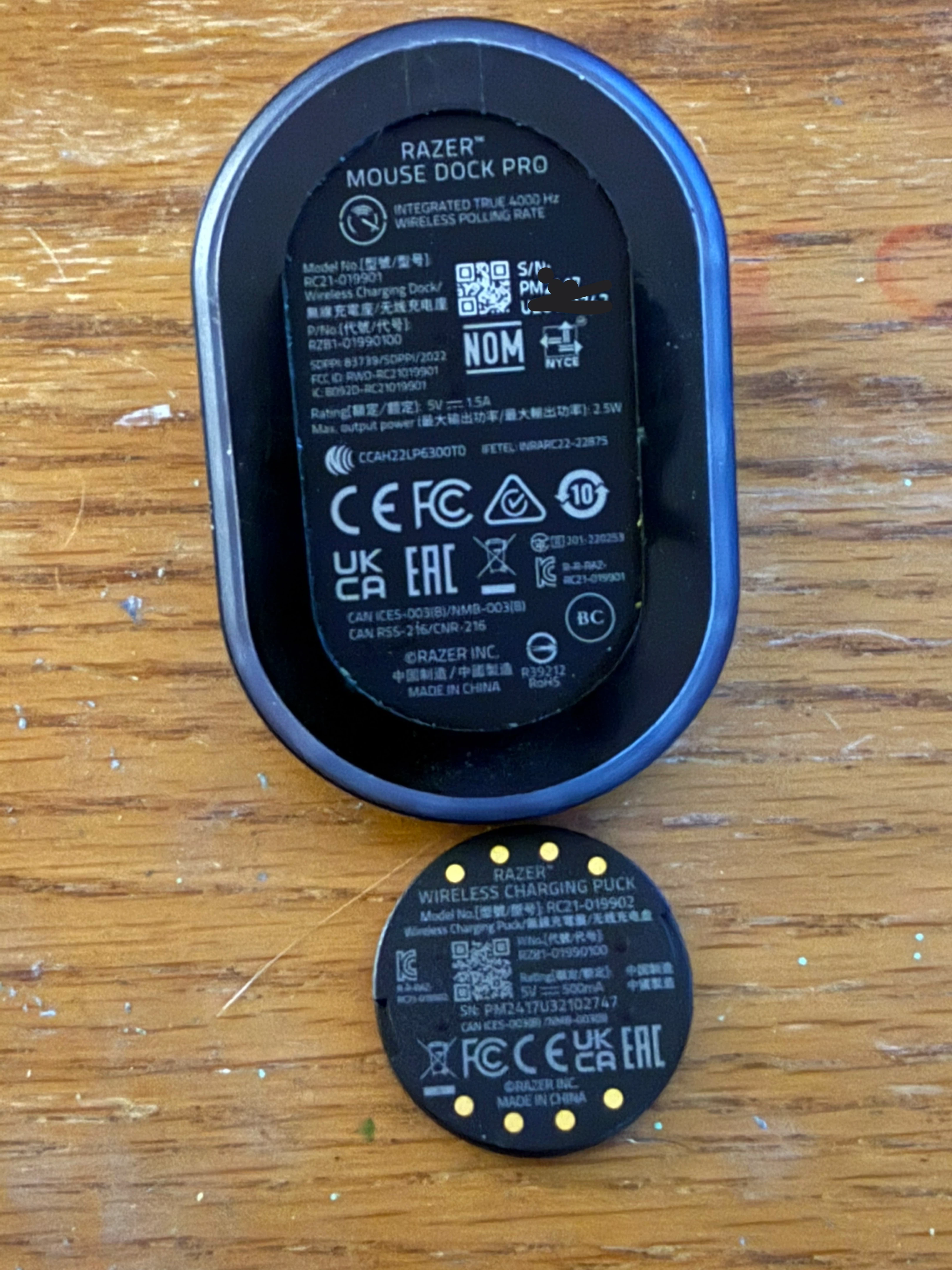 Razer Mouse Dock Pro with Wireless Charging Puck - photo 2