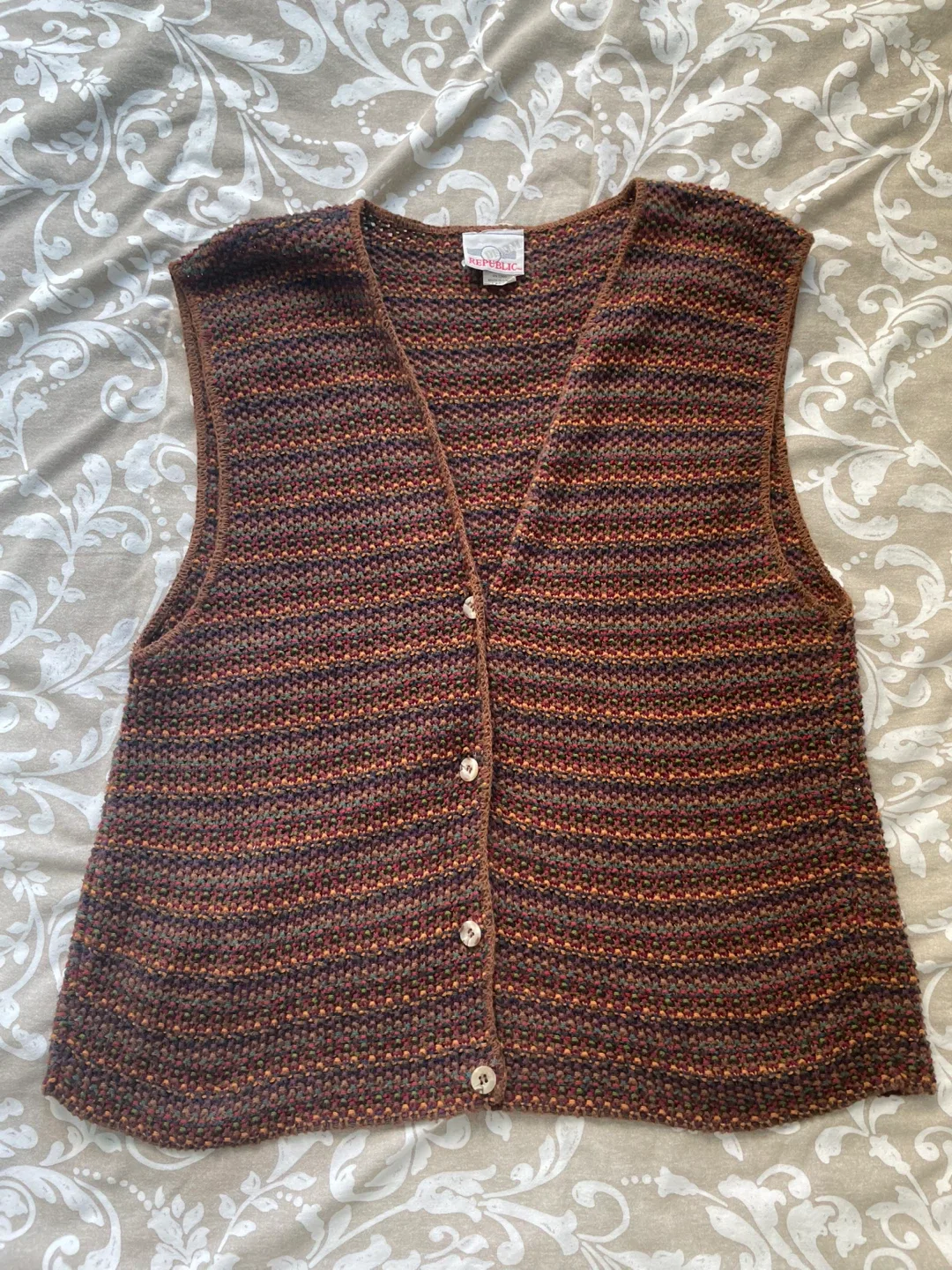 Denim Republic Knit Vest Size L