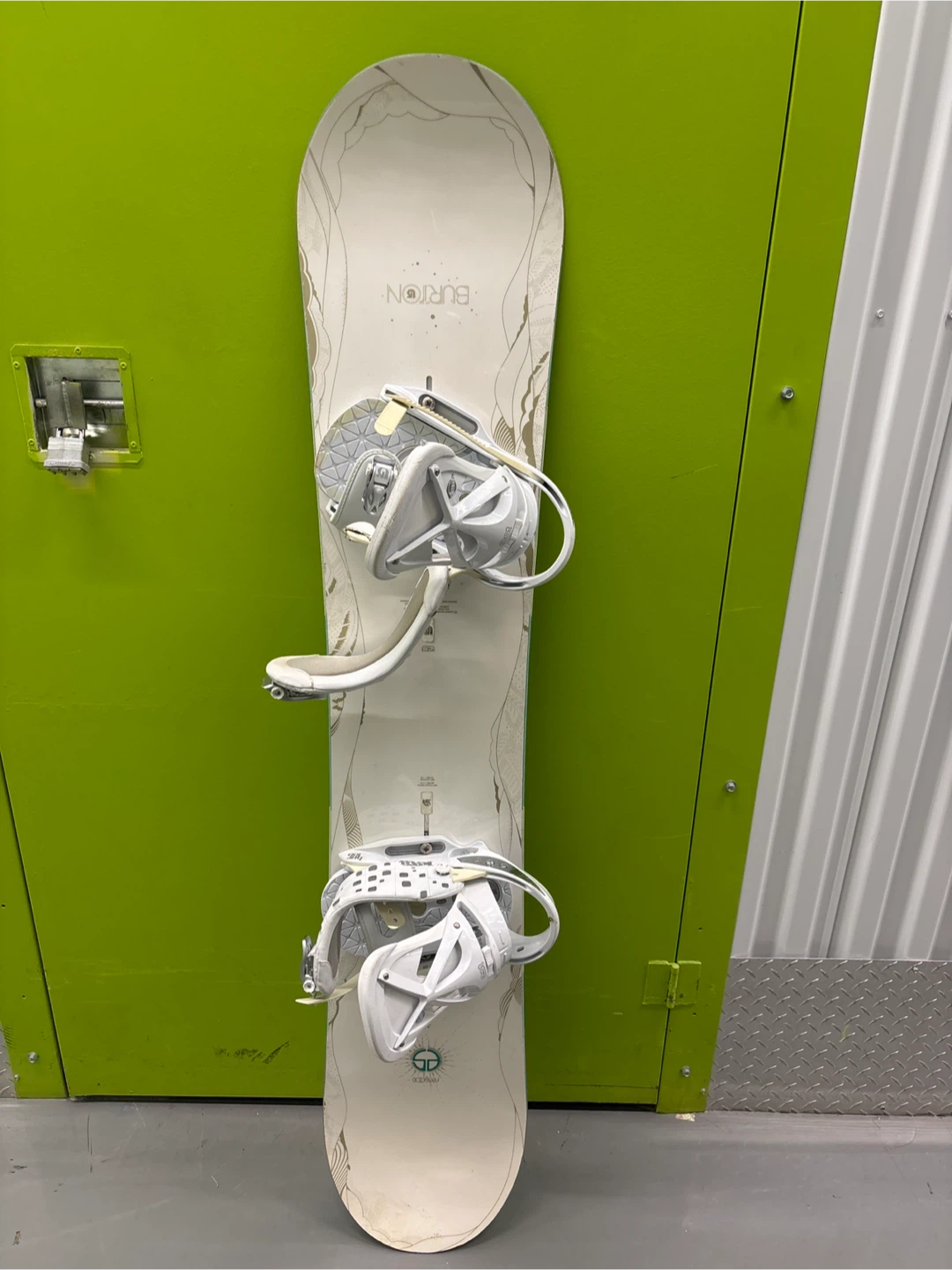 Snowboard with Bindings