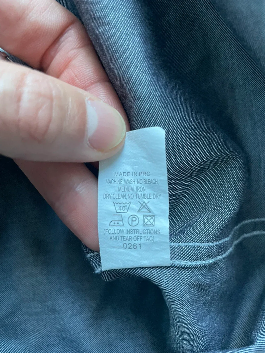 Vintage Balmain Paris Dress Shirt Size S image indicator(4)