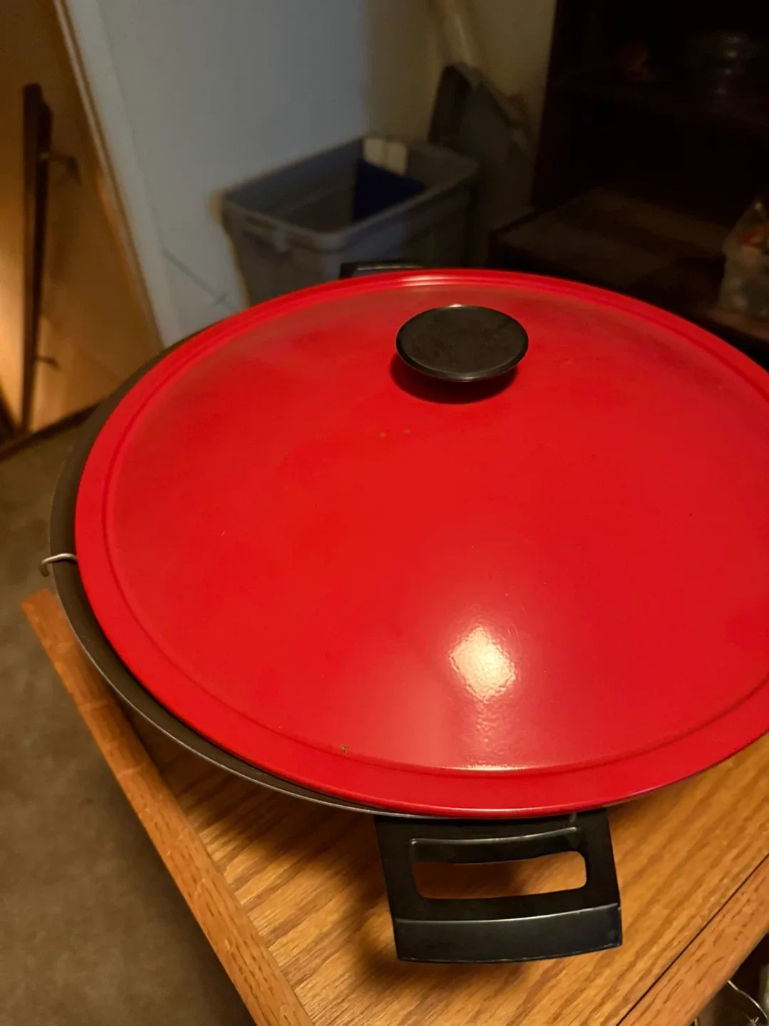 🥕FryStone Electric Wok with Lid image indicator(3)