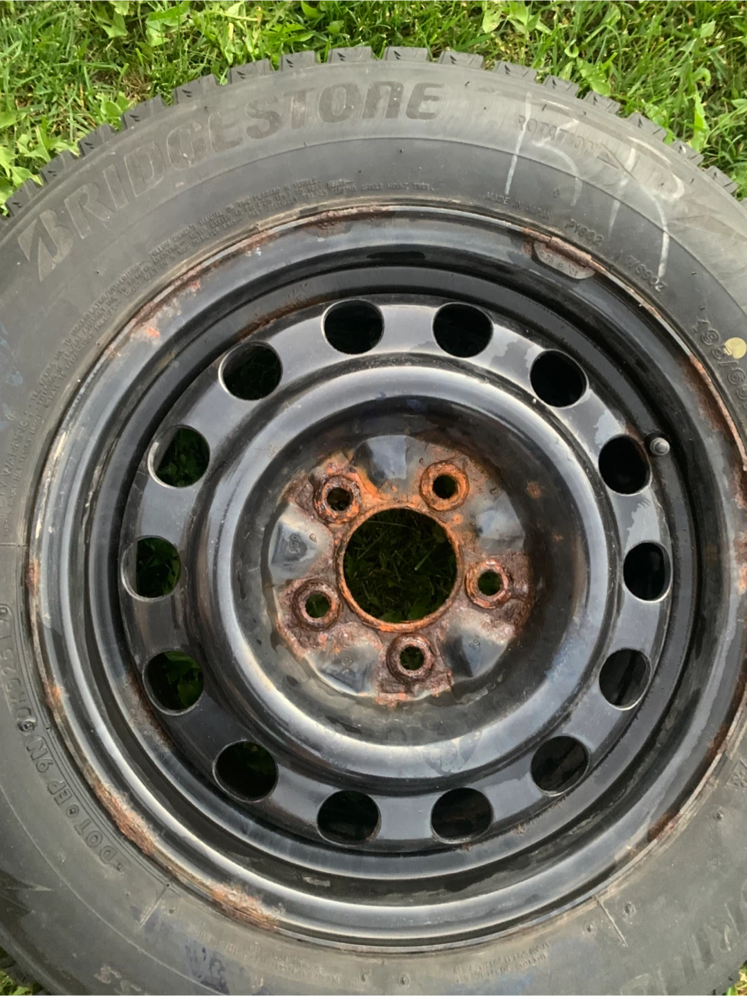Winter tires with rims - photo 4