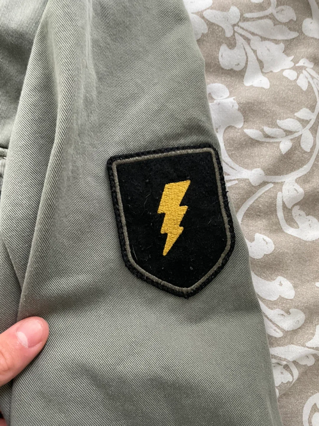 Vintage military style Button-Up Shirt image indicator(8)