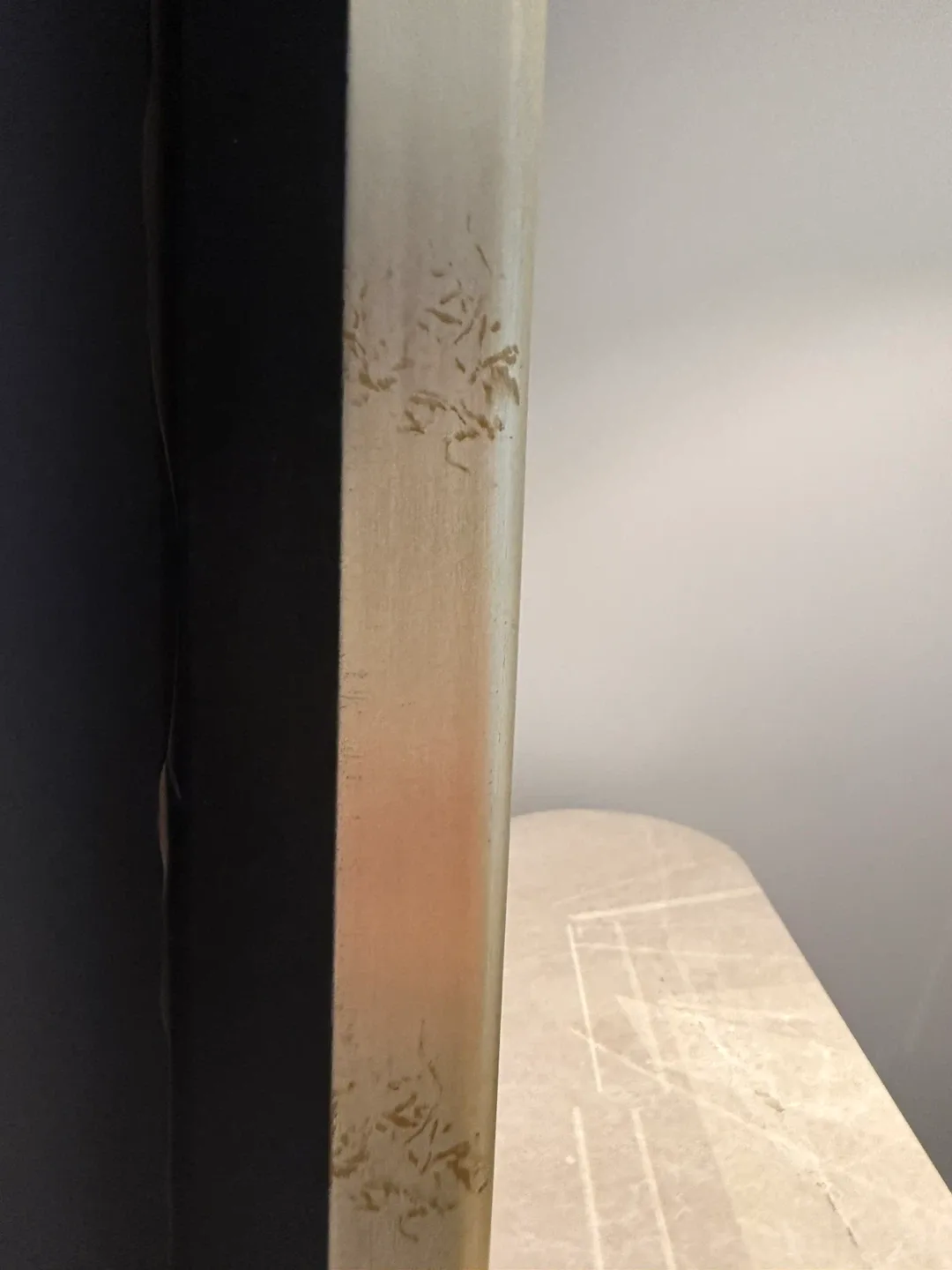 Gold Framed Rectangular Wall Mirror image indicator(4)