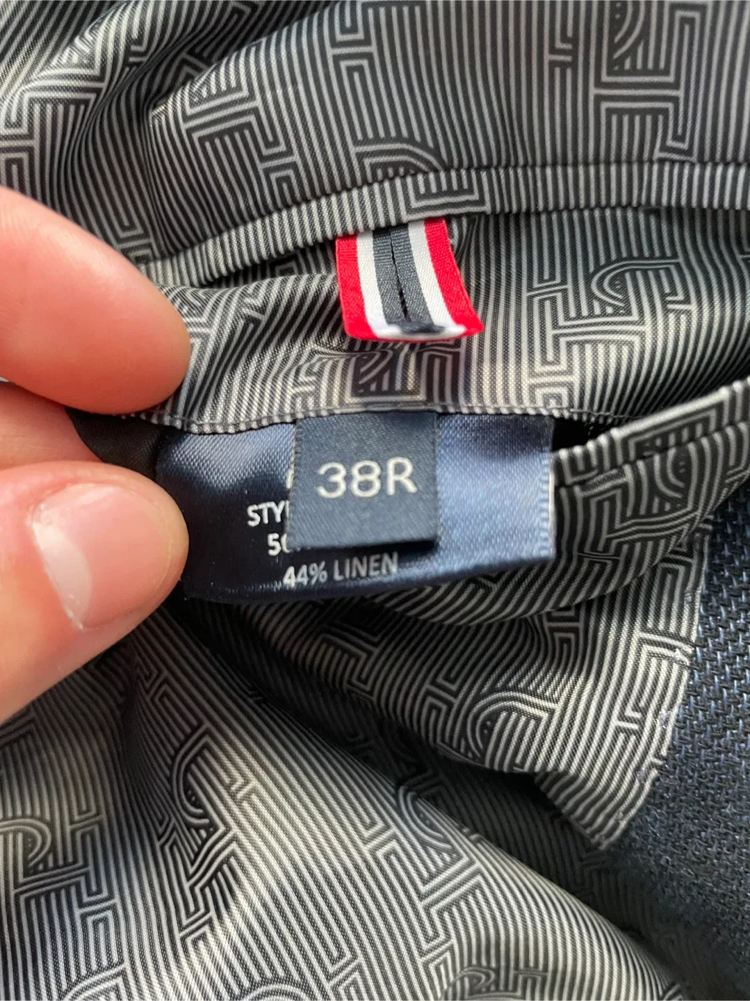 Daniel Hechter Blue Blazer Size 38 image indicator(7)