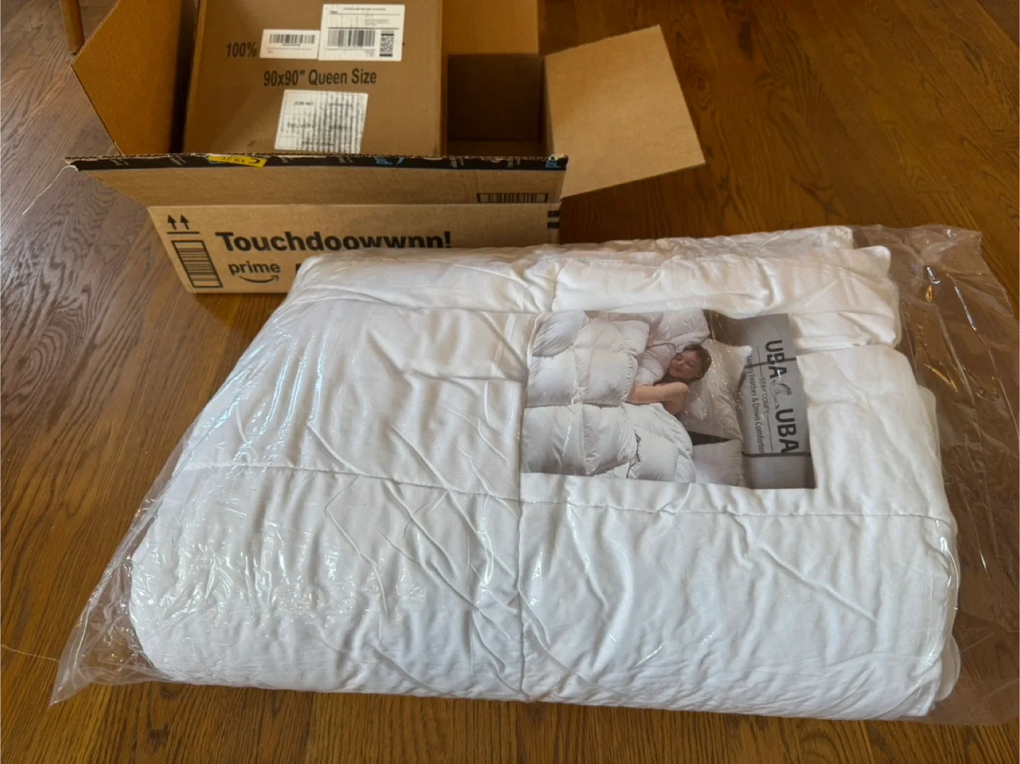 COHOME Premium Queen Size Comforter - White image indicator(5)