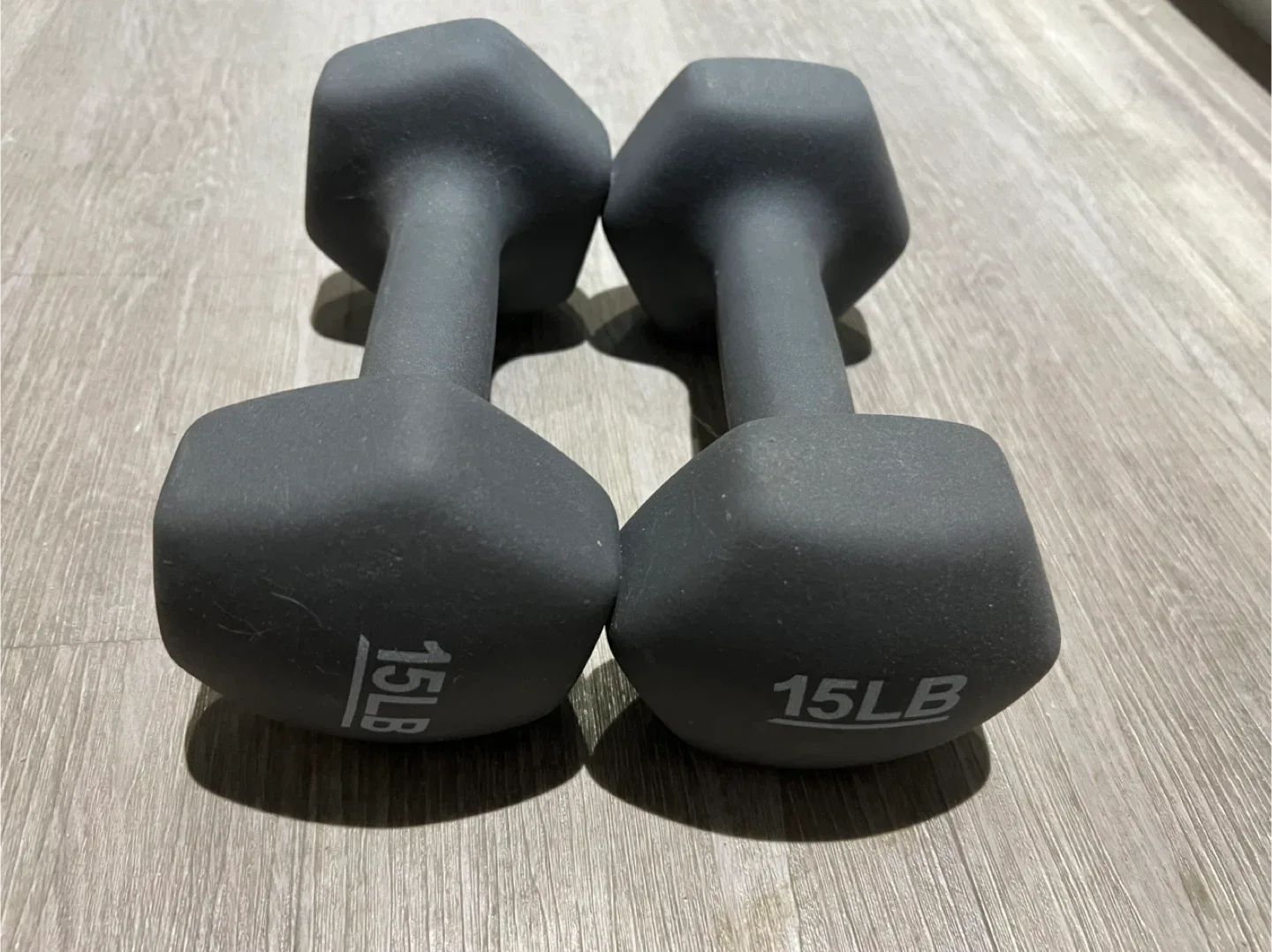 Pair of 15LB Dumbbells thumbnail