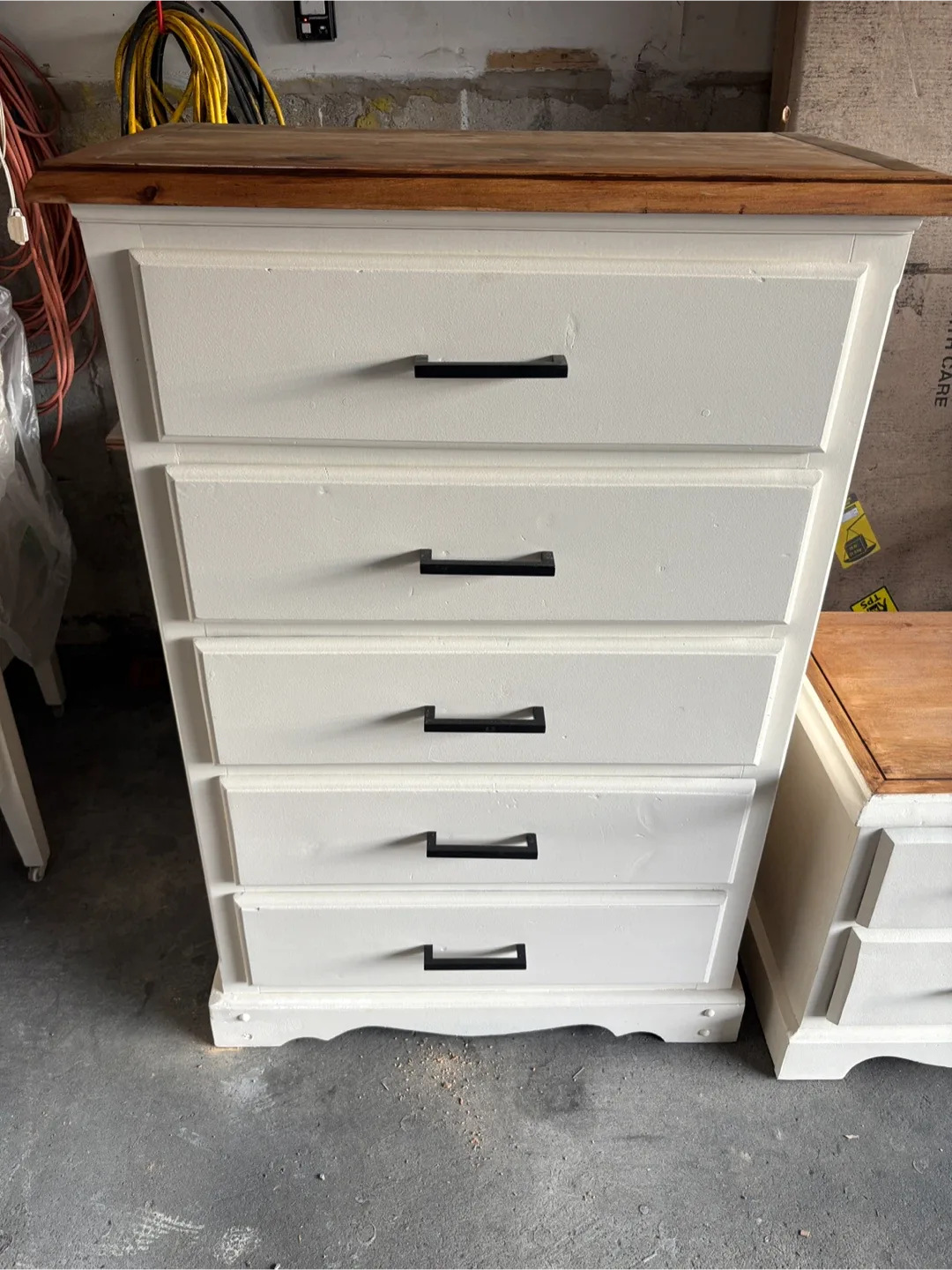 White Dresser & Nightstand Set image indicator(2)