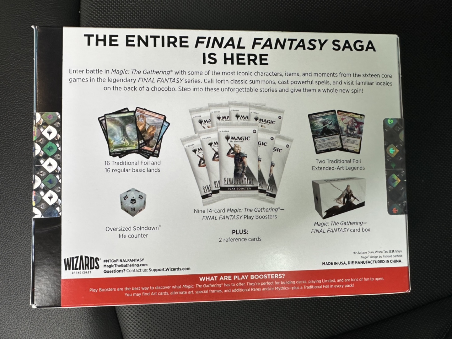 Magic Final Fantasy MTG Booster Box - photo 3