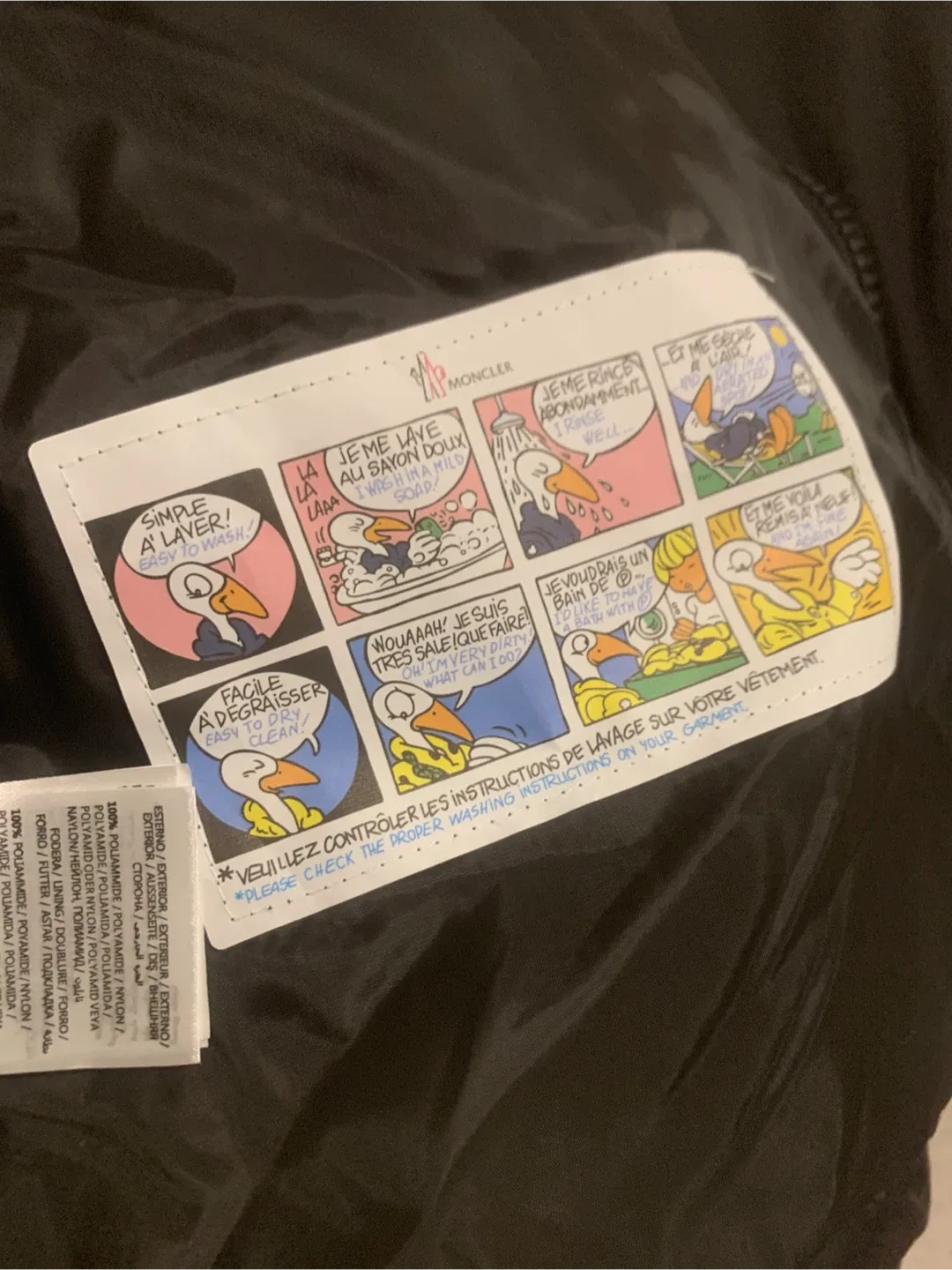 Moncler Black Puffer Jacket image indicator(4)