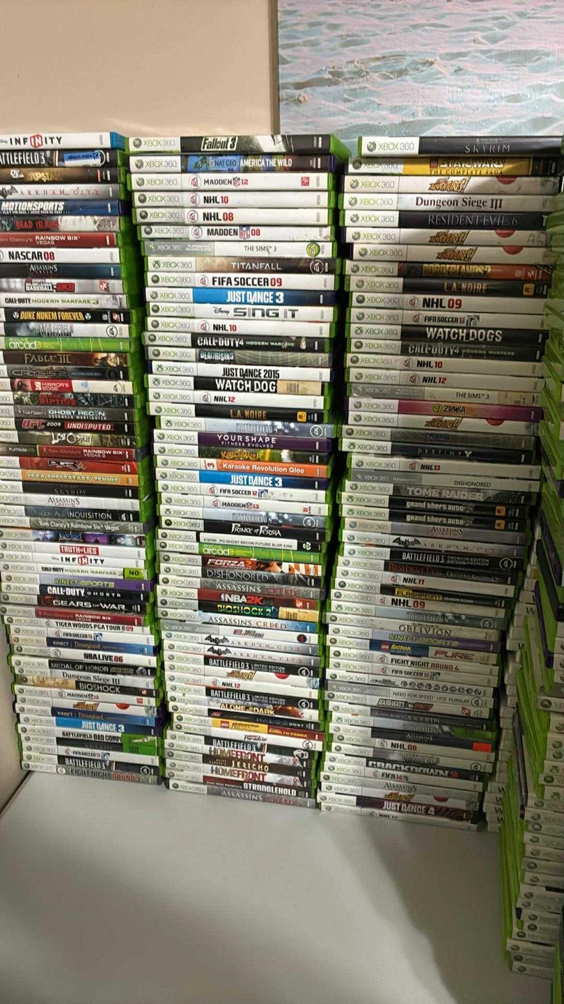 Mixed Lot of Video Games - Xbox, Wii, Xbox 360 image indicator(5)