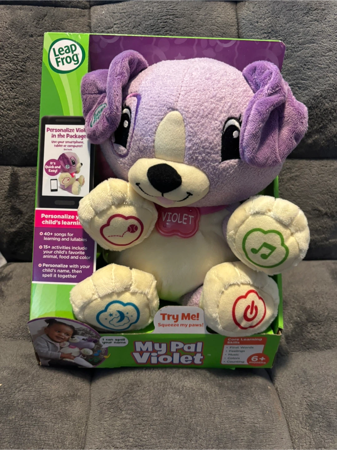 LeapFrog My Pal Violet Plush Toy