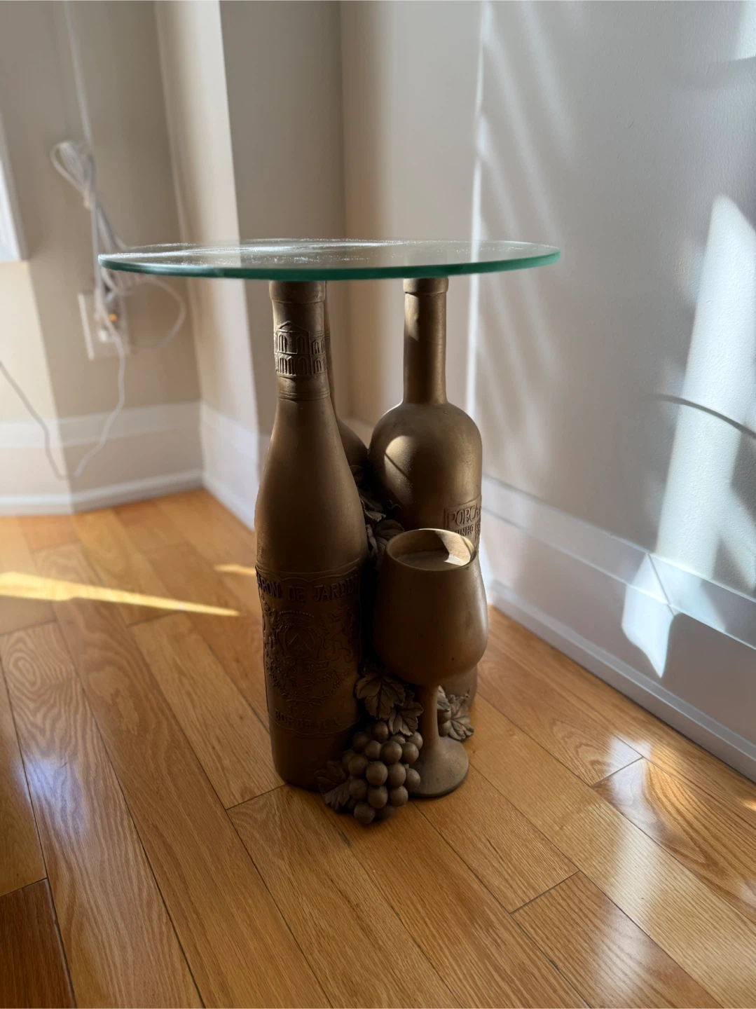 Wine Bottle Accent Table - photo 5