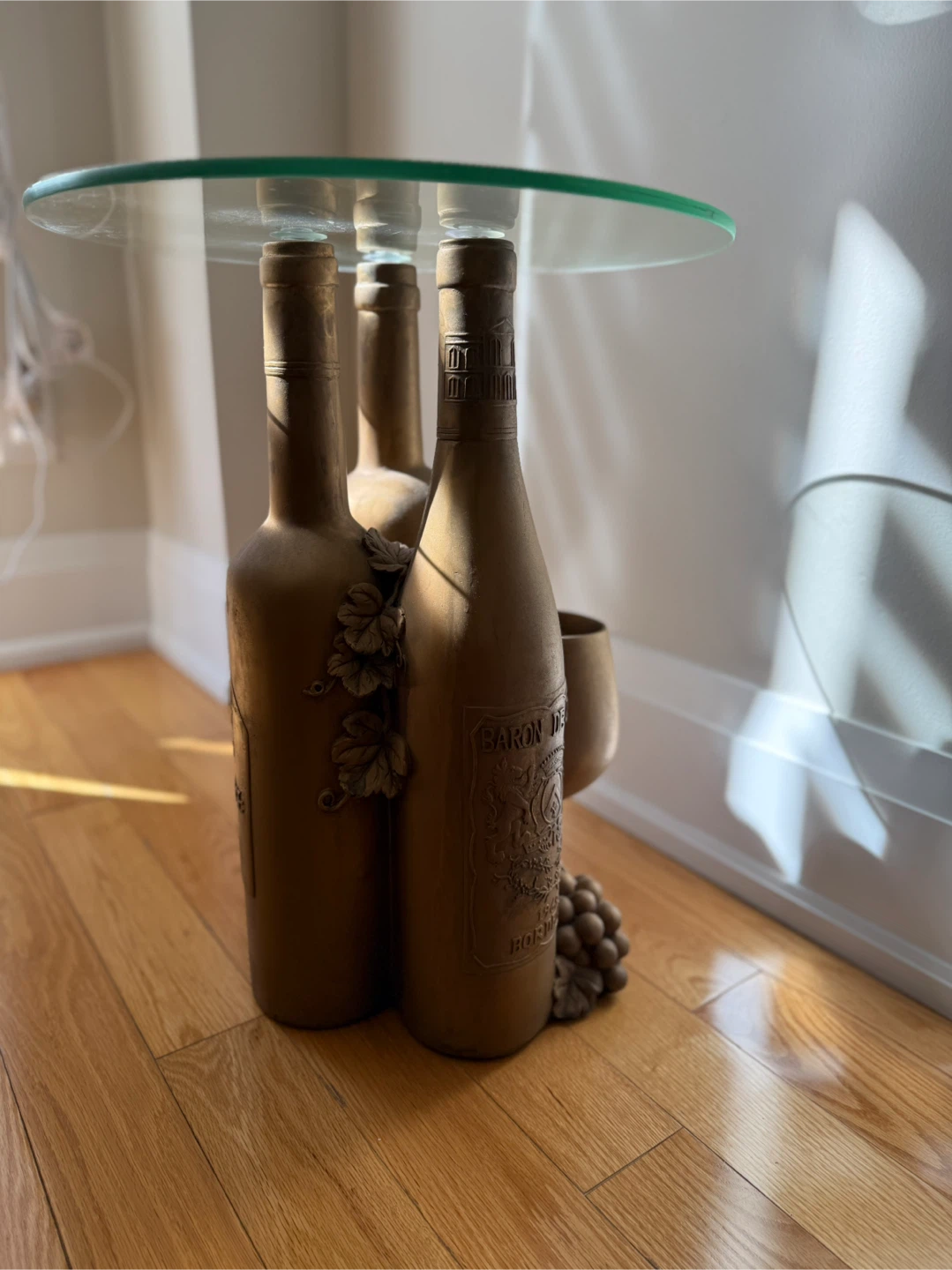 Wine Bottle Accent Table - photo 3