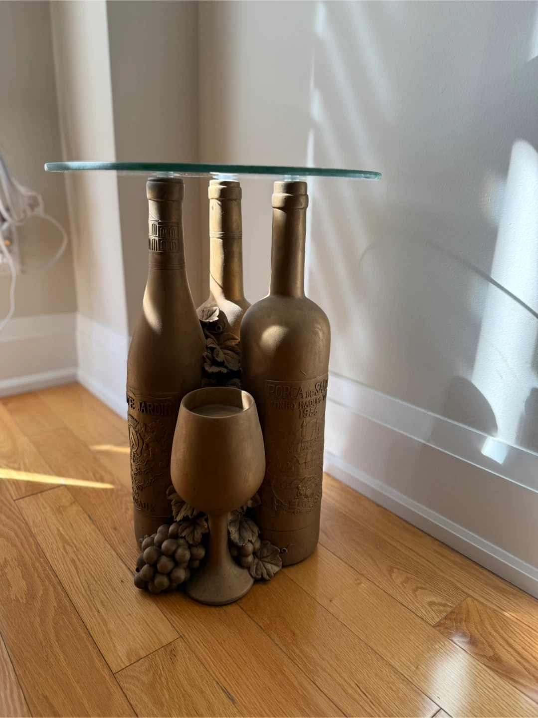 Wine Bottle Accent Table - photo 4